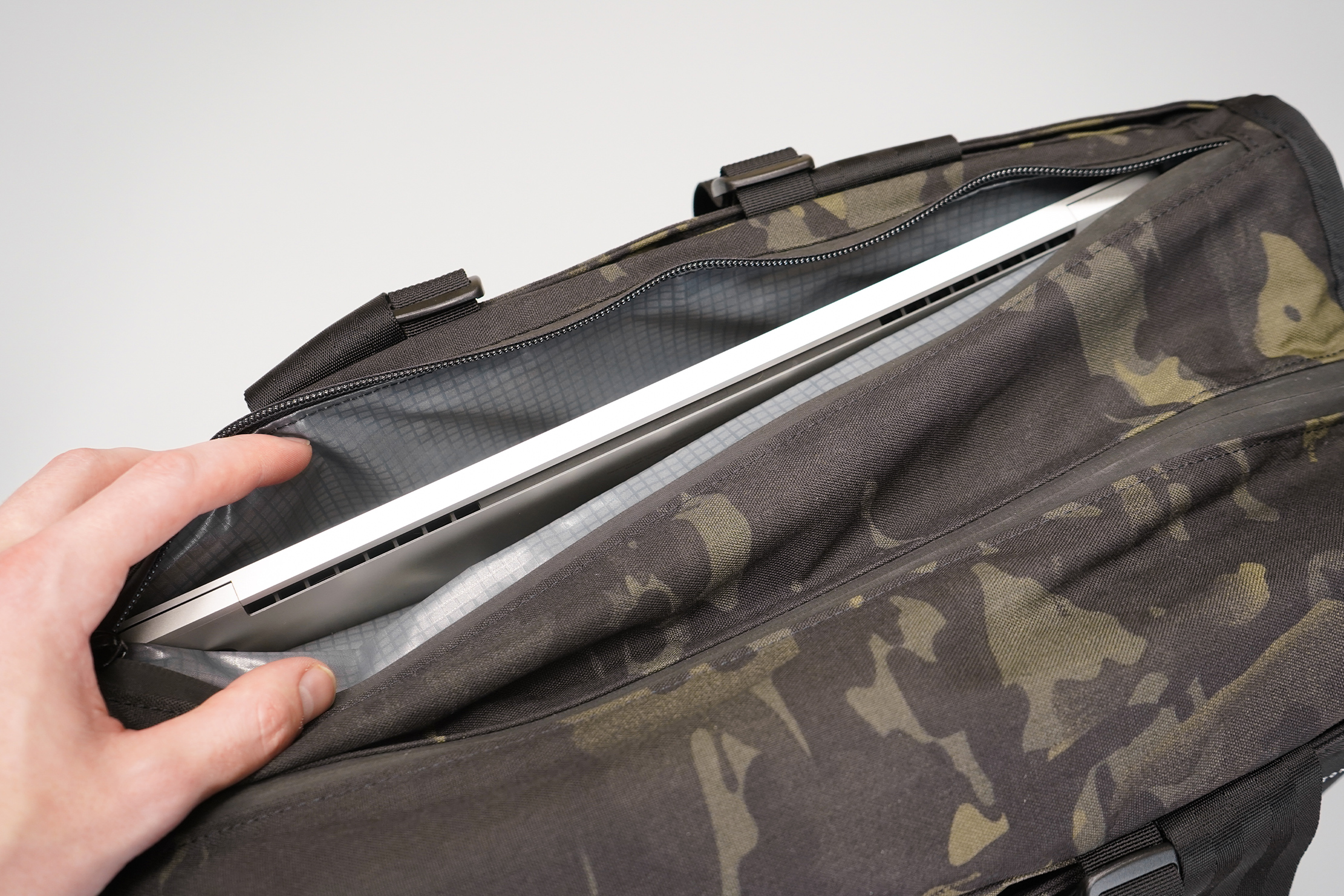 Mission Workshop Transit Duffle Laptop Compartment