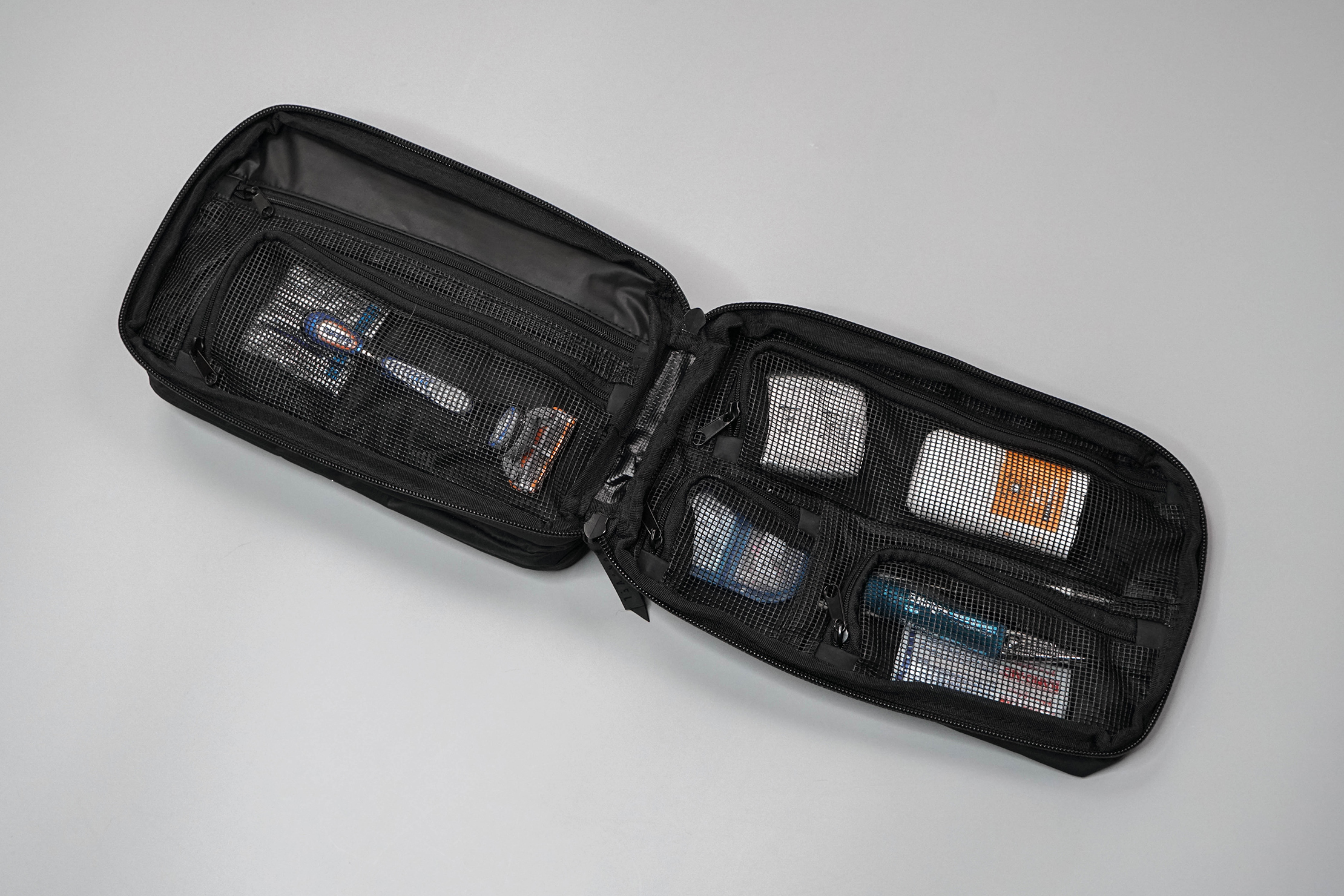 Gravel Explorer Plus Toiletry Bag Open