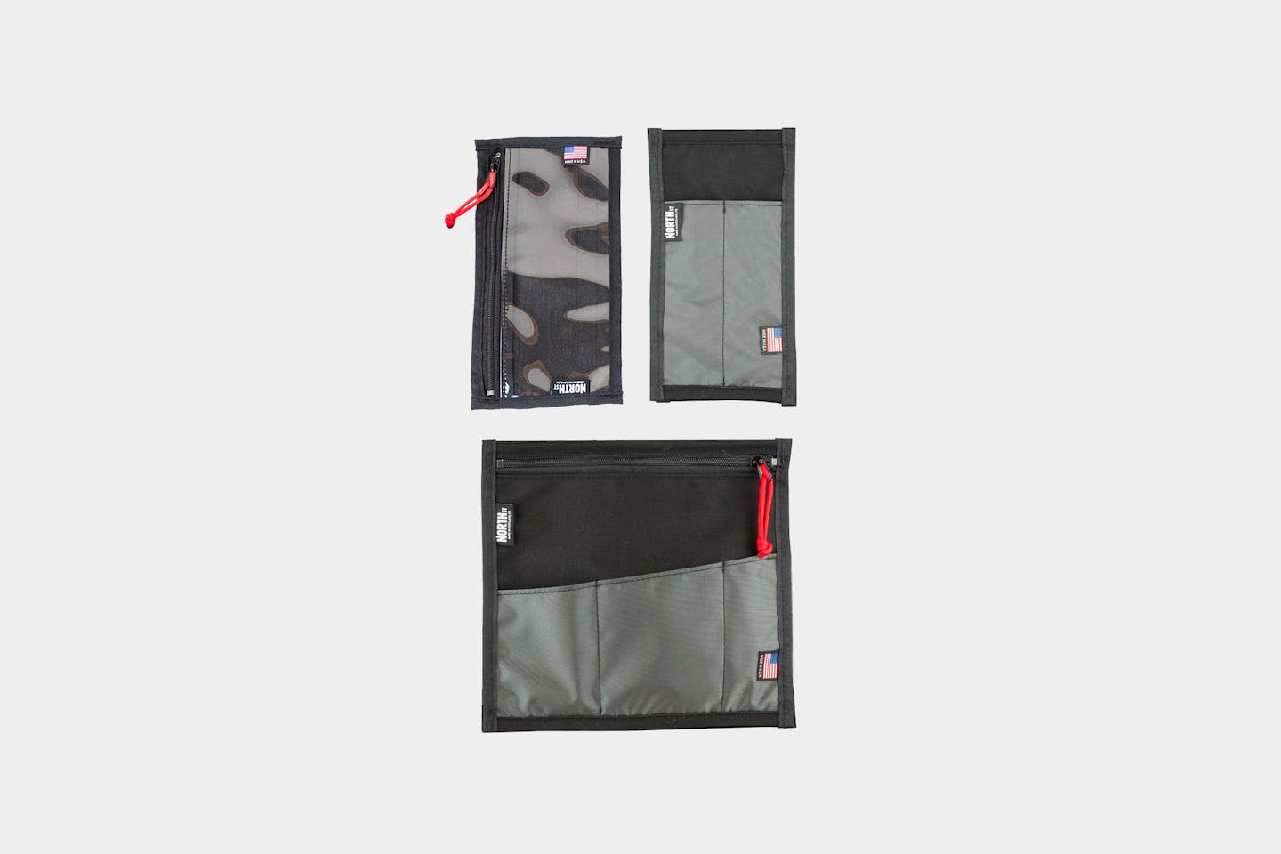 North St. Bags VelcroIn Organizer Pocket Set Pack Hacker