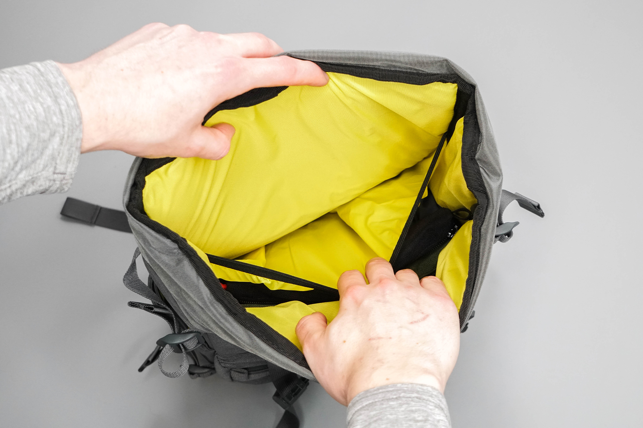 Topo Designs Rover Pack Tech Inside Sleeve