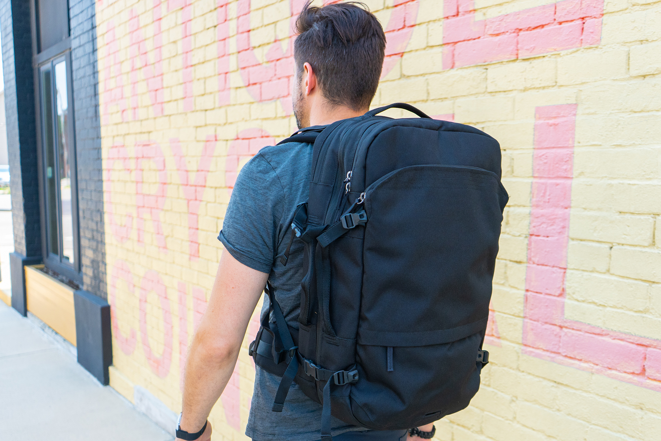 pack hacker travel backpack