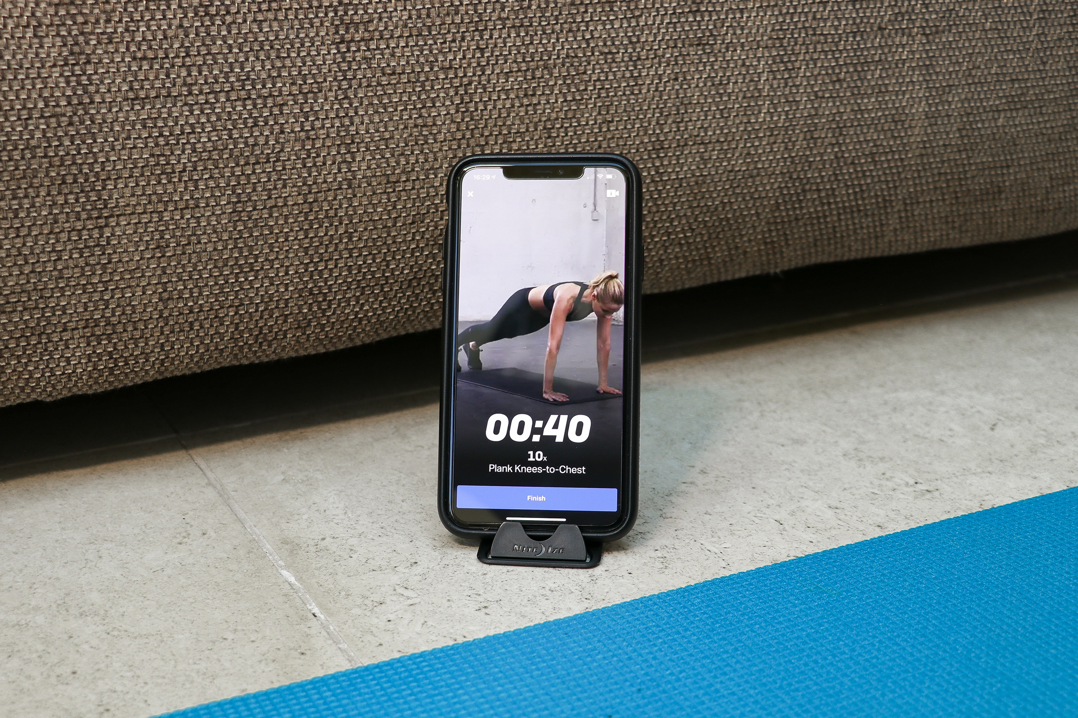 Nite Ize Quikstand And Freeletics App