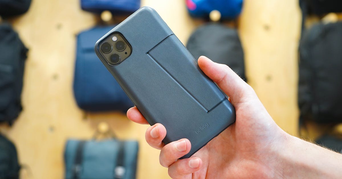 Bellroy Phone Case 3 Card (iPhone 11 Pro Max) | Pack Hacker
