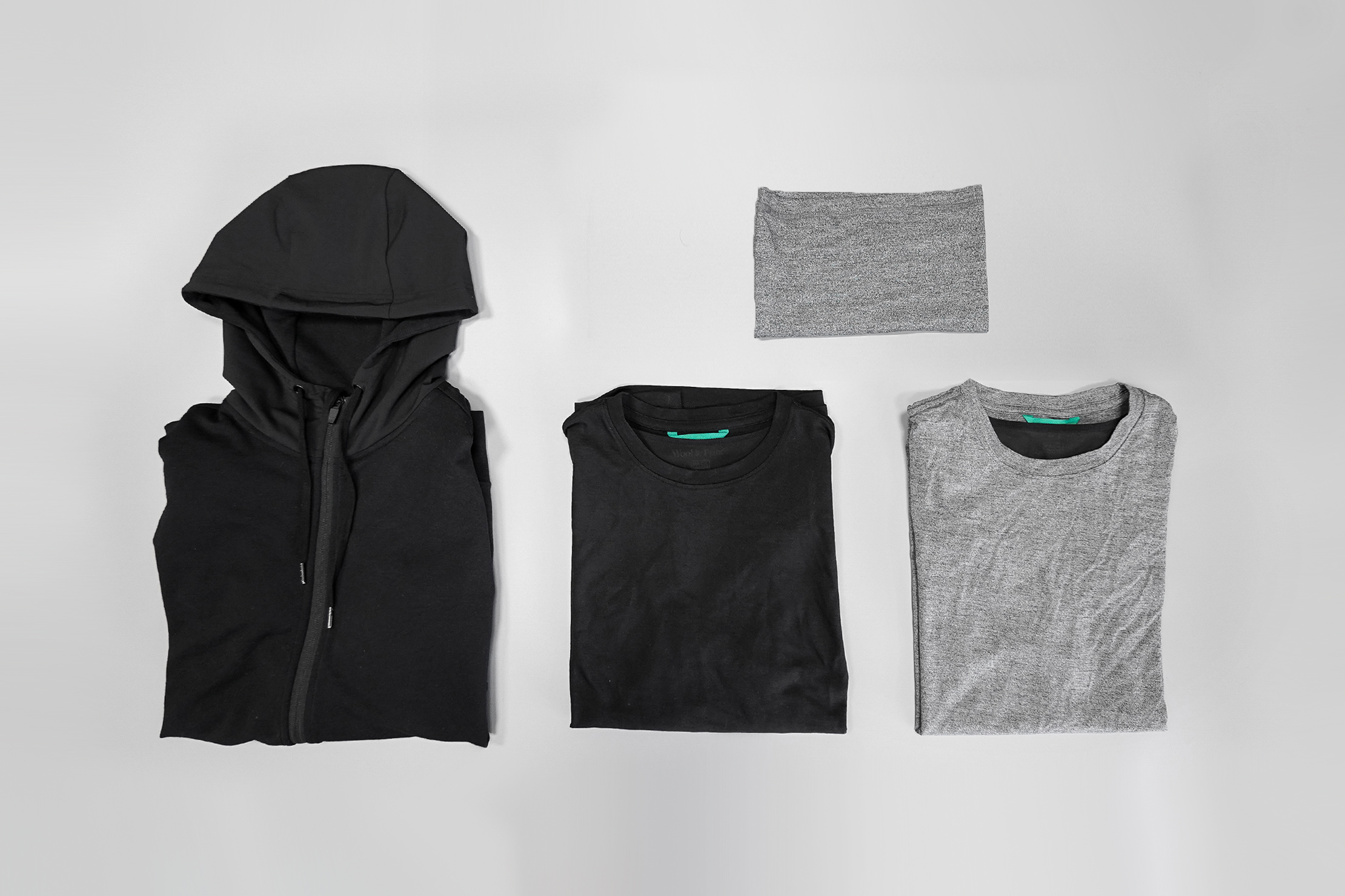 Wool & Prince Travel Zip Hoodie (Pack Hacker Collab)