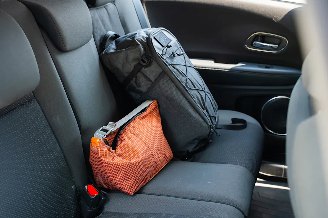 The Road Trip Packing List | The backseat