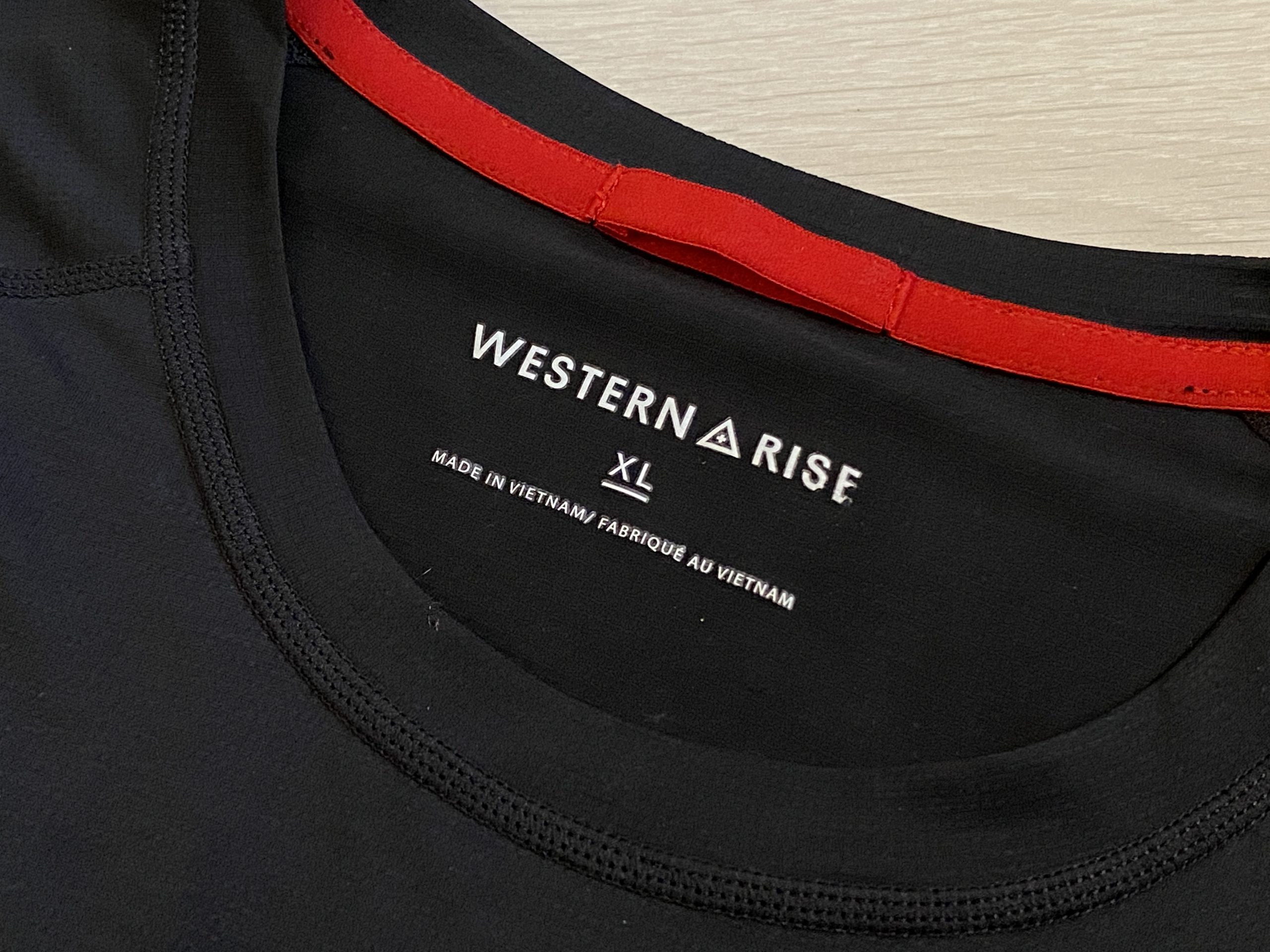 Western Rise Session Tee Printed Tag