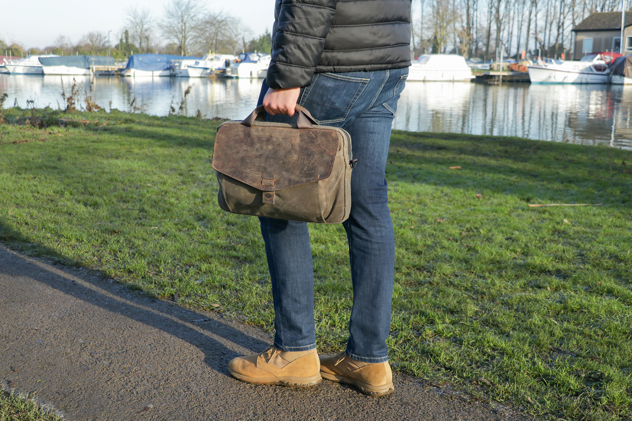 WaterField Designs Outback Duo Laptop Brief Review Pack Hacker