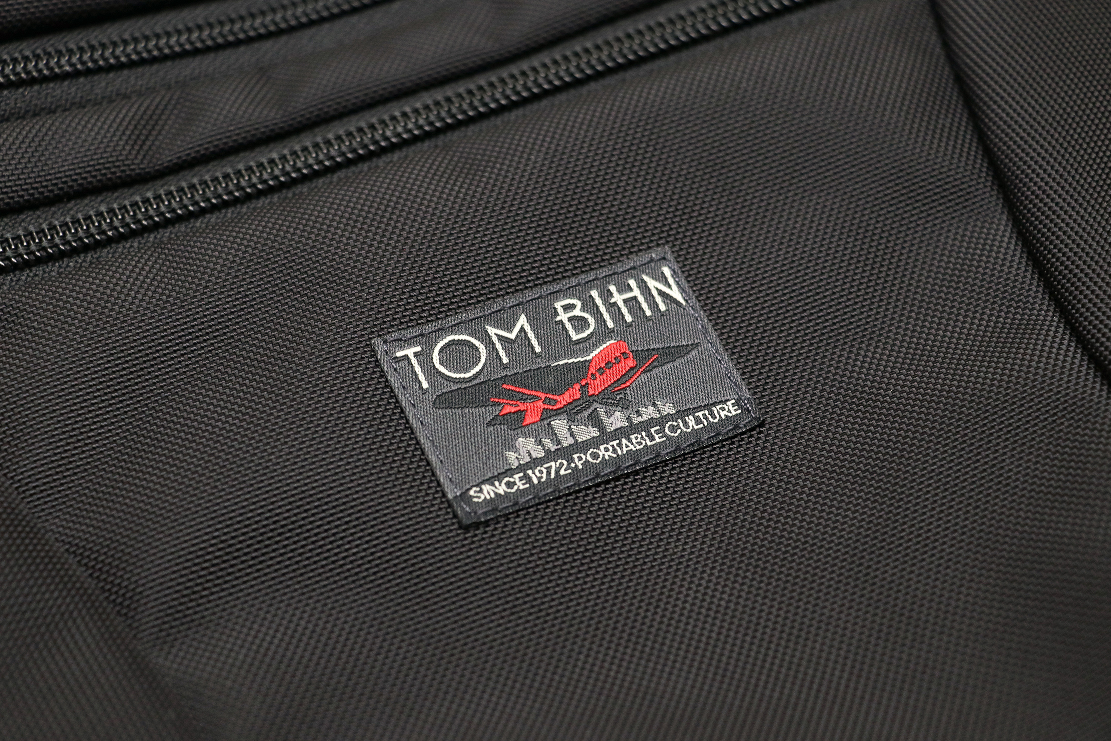 Tom Bihn Cadet Material and Logo