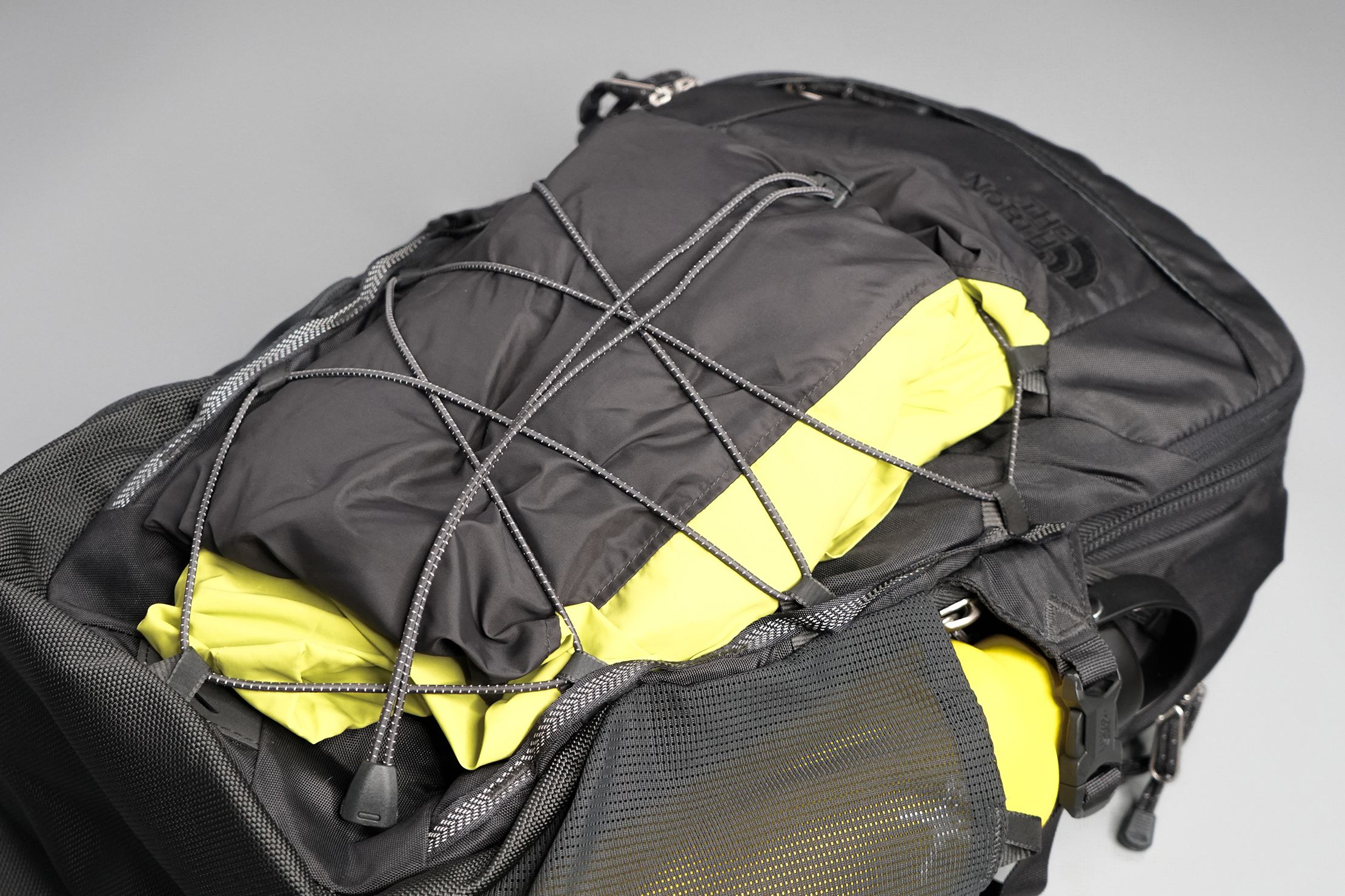 North face borealis backpack yellow on sale