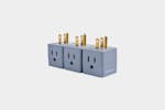 Cable Matters 3-Pack Grounded Power Cube