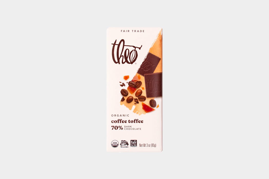 Theo Coffee Toffee 70% Dark Chocolate