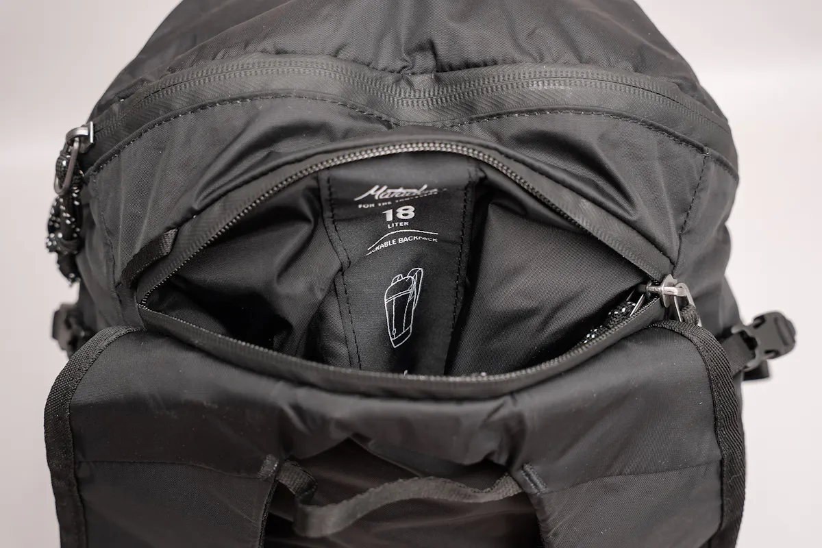 Matador 18L Packable Backpack Tag