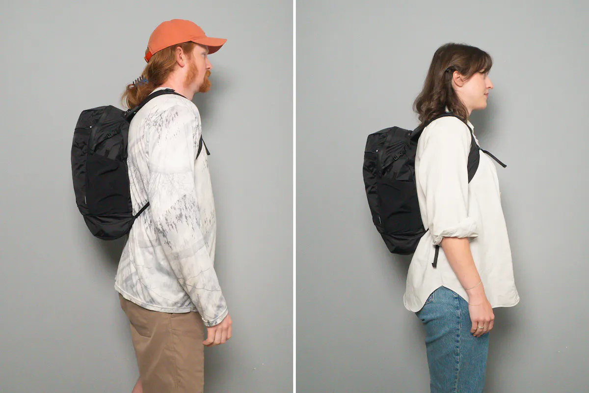 Matador 18L Packable Backpack Side By Side