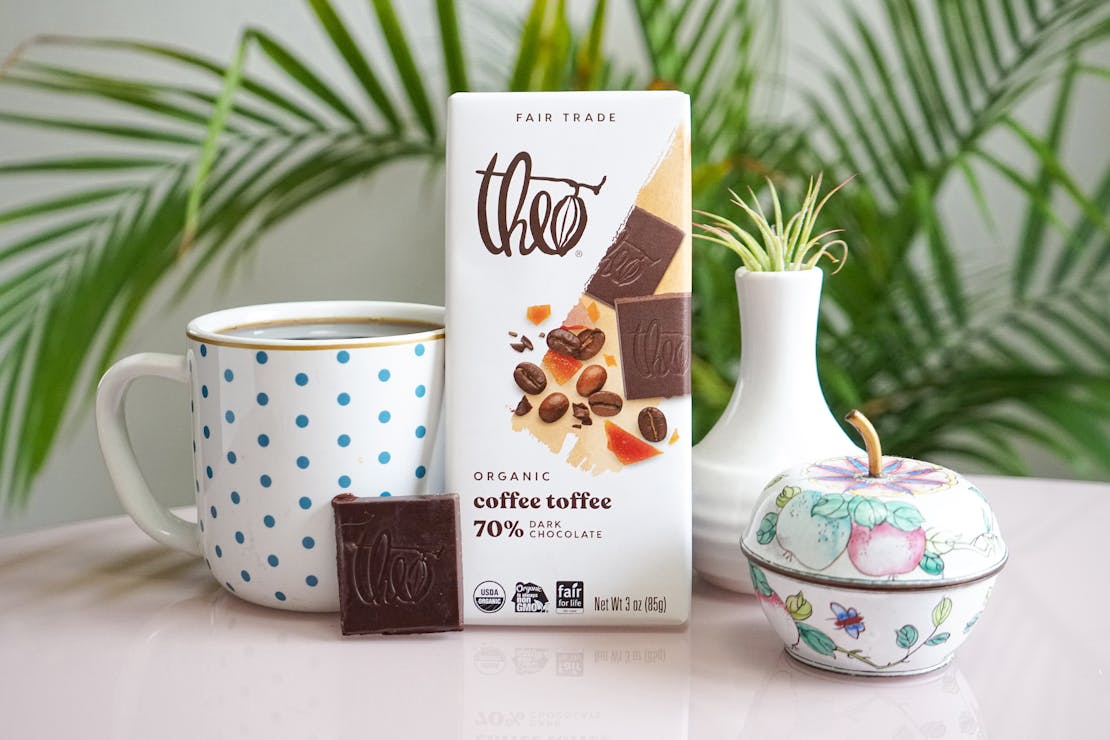 Theo Coffee Toffee 70% Dark Chocolate