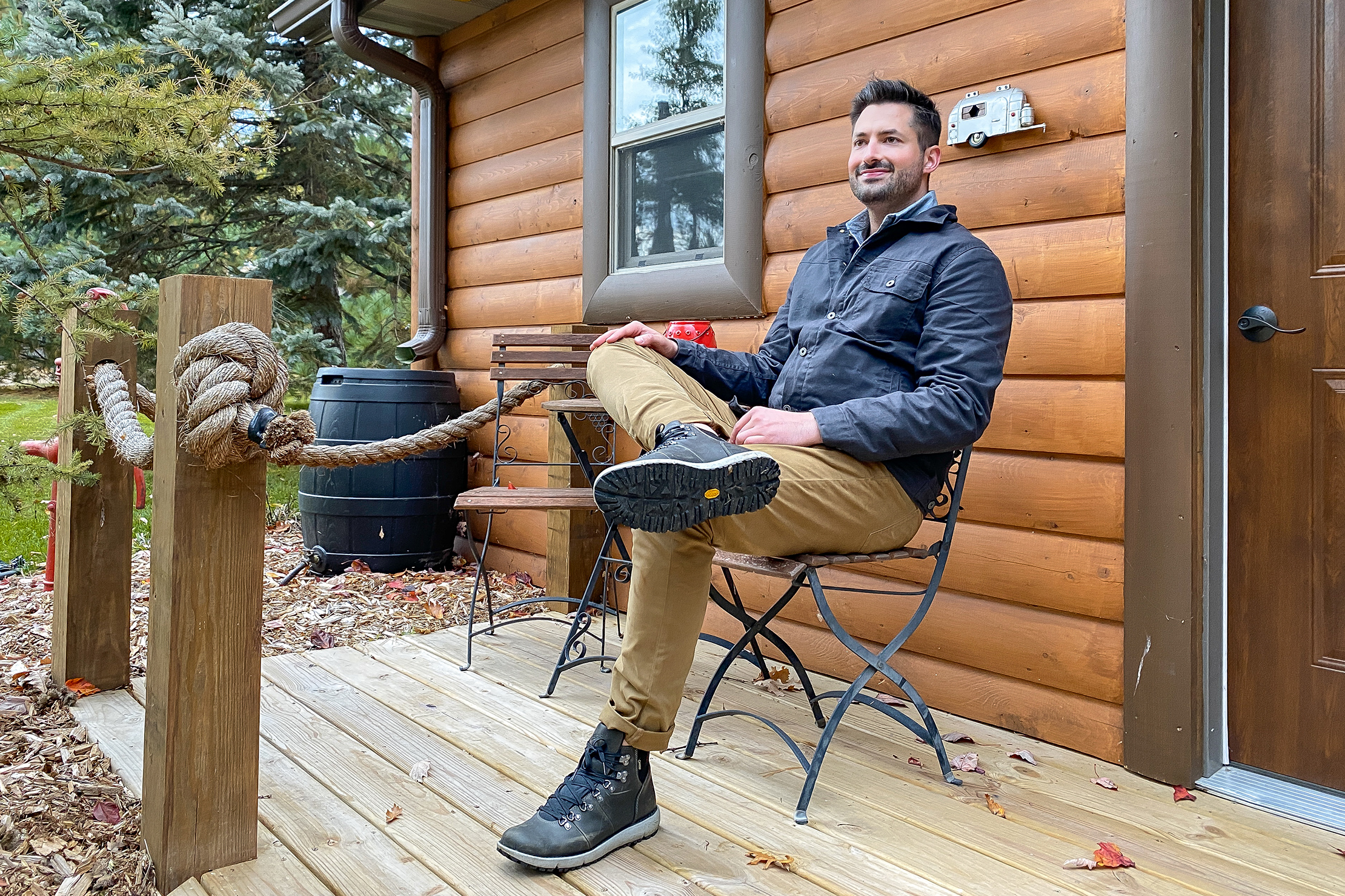 Sitting by the Cabin | Fall Essentials with Huckberry