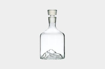 Whiskey Peaks Mountain Decanter