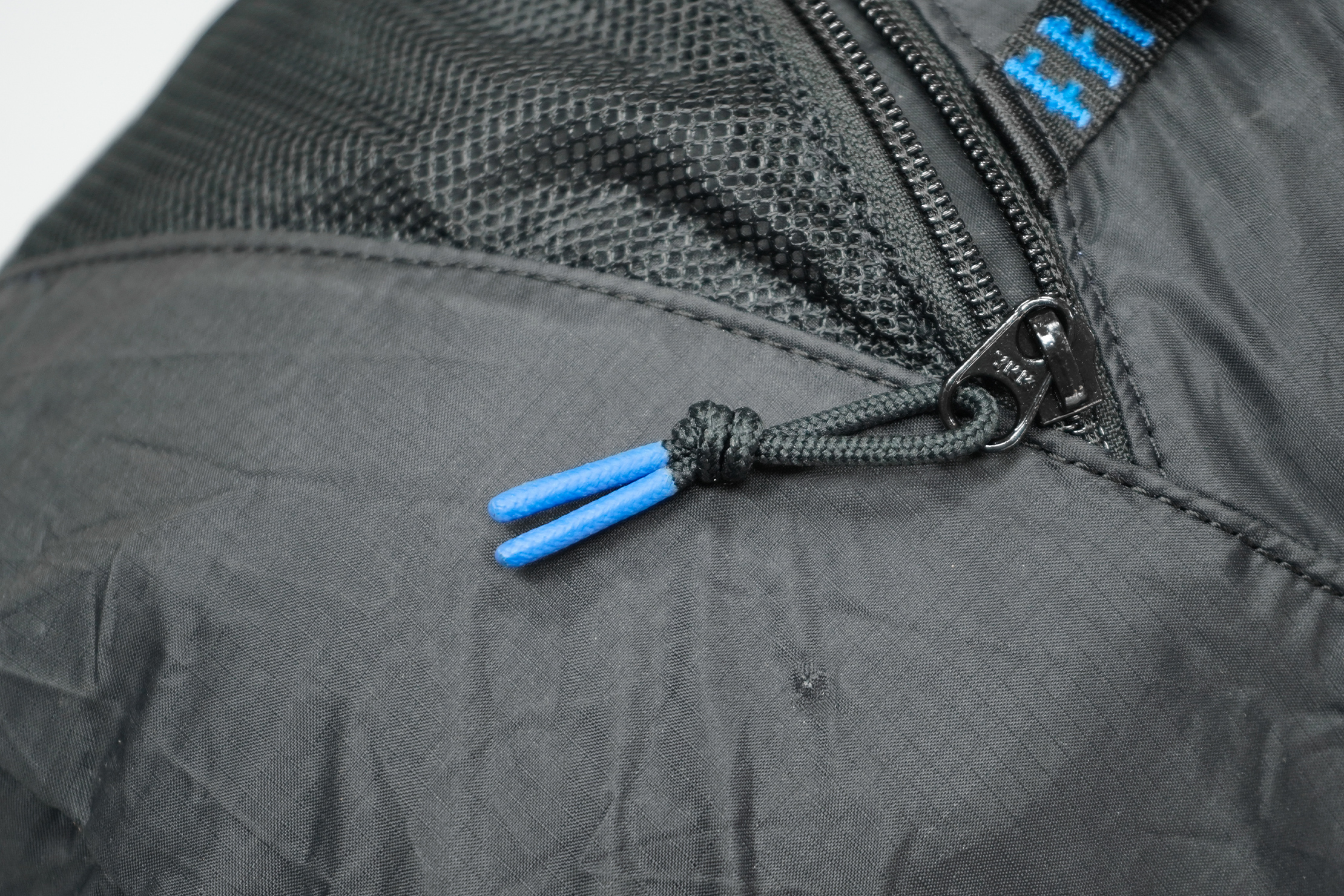 Sandqvist Erland Packable Ziptop Backpack | The CORDURA Ripstop Nylon does its job and stopped the hole from getting bigger