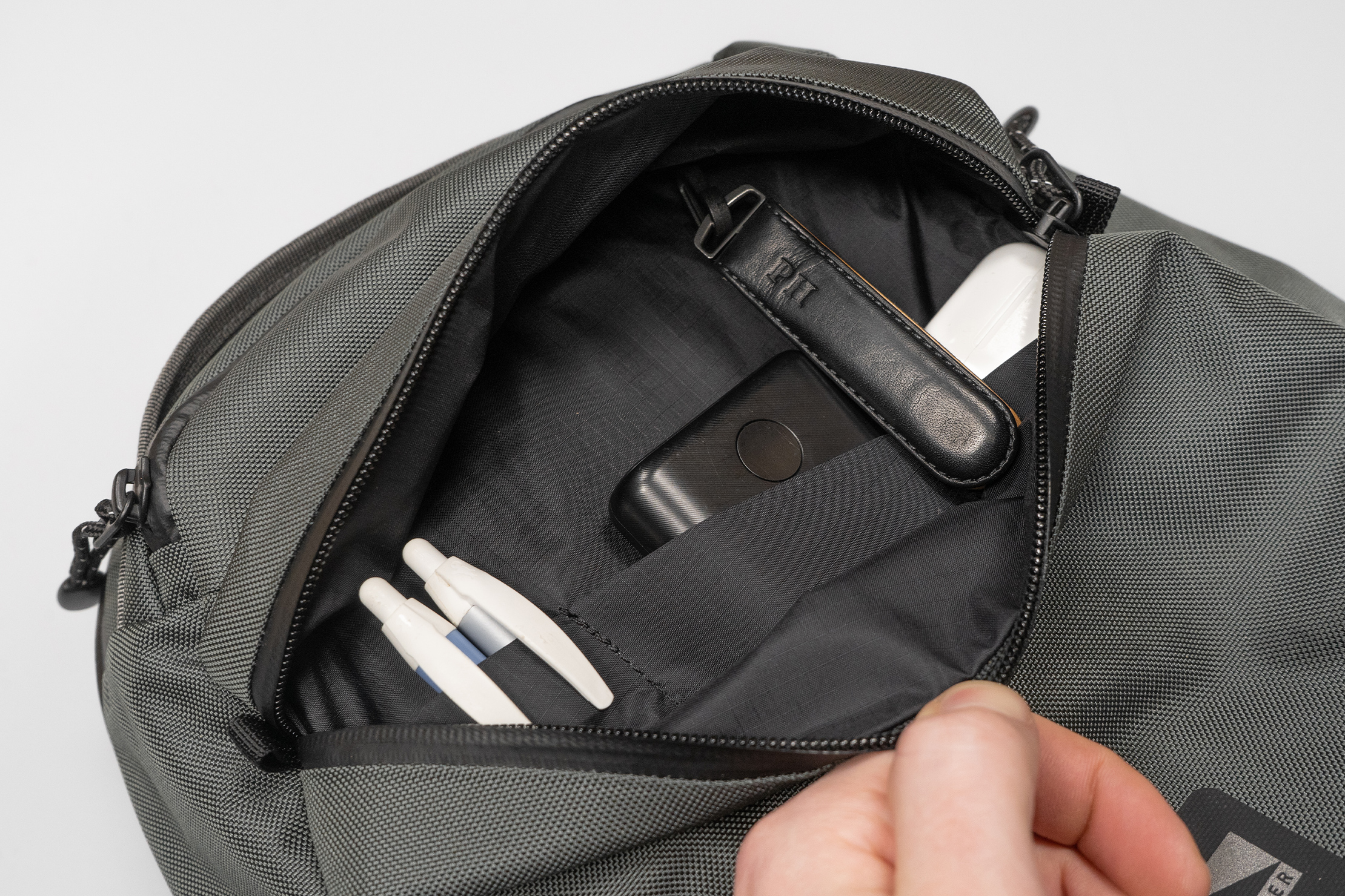 Lander Commuter Backpack 25L | The front pocket’s large, with adequate organization