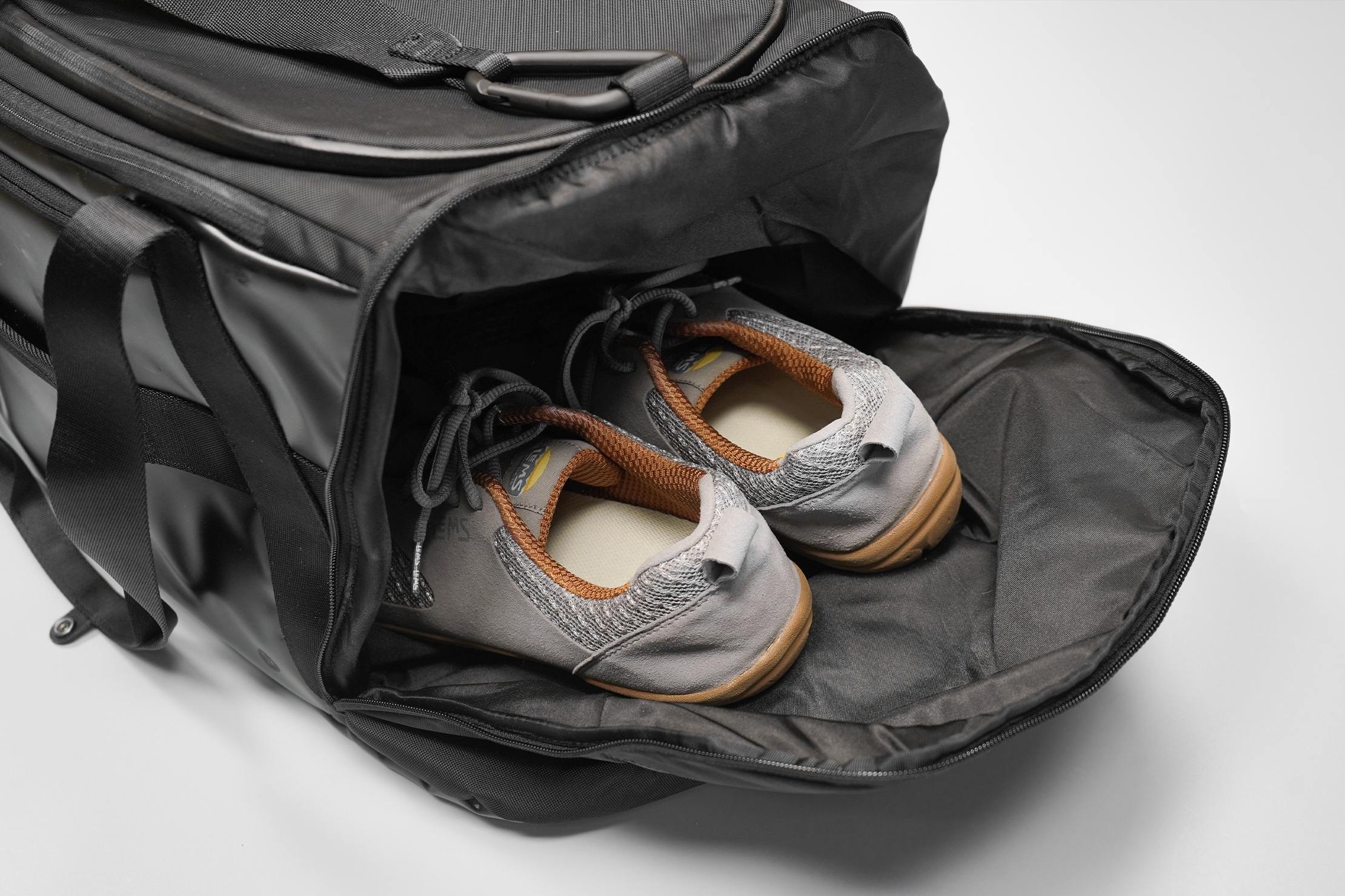 lululemon More Miles Duffle Shoe Compartment