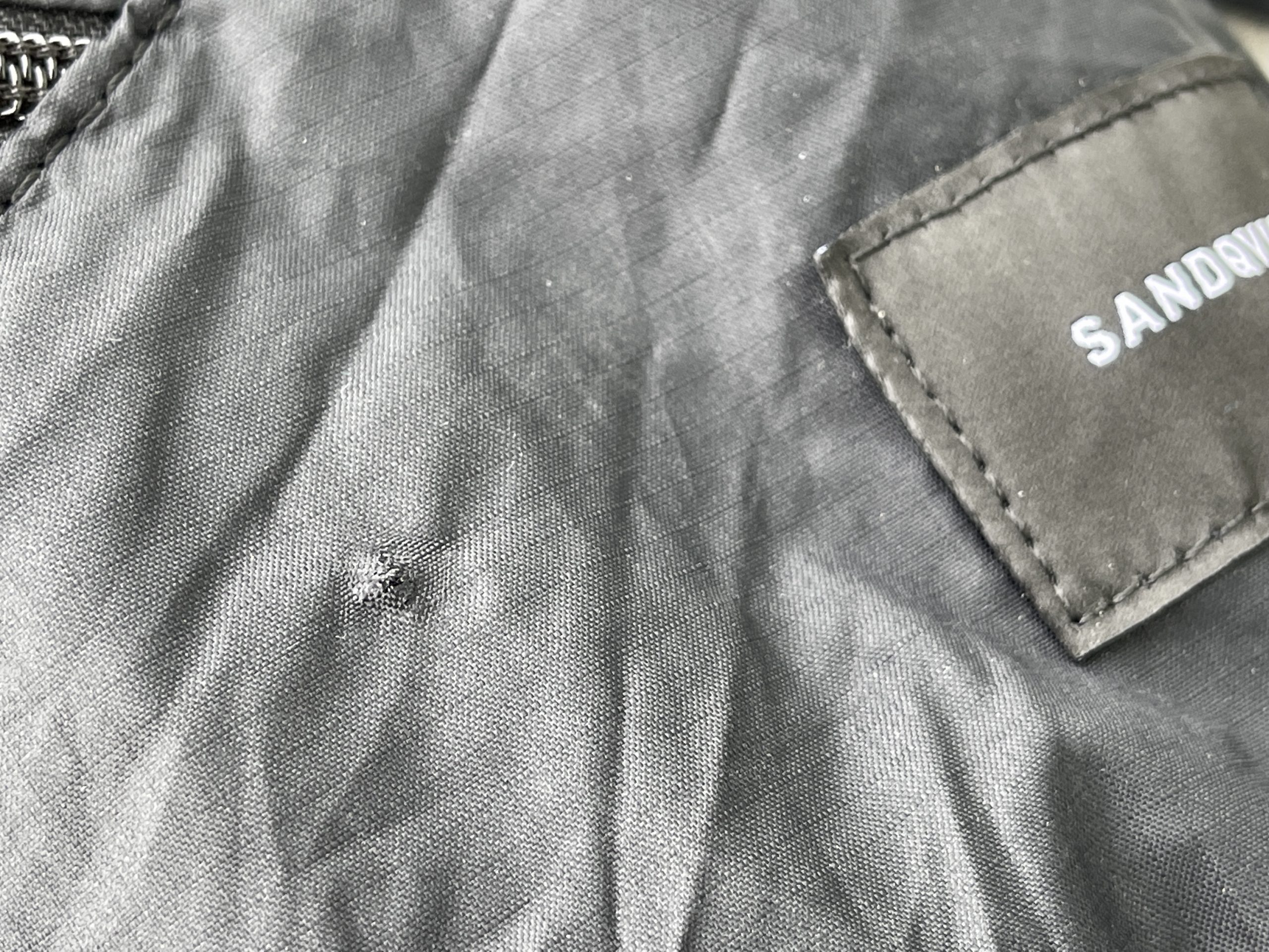 Sandqvist Erland Backpack Review | Small Hole in Nylon