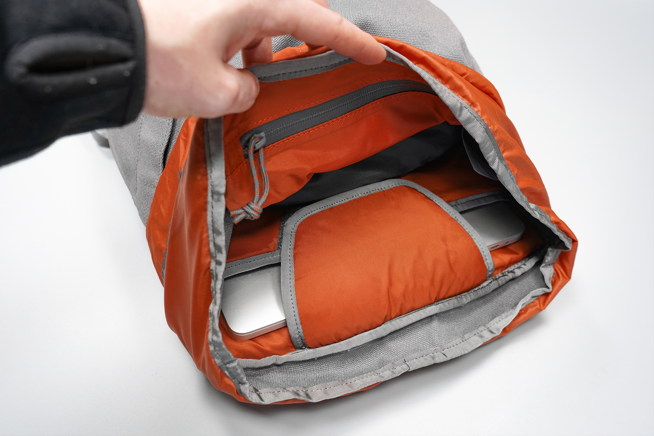 Salkan Backpacker | Daypack’s main compartment