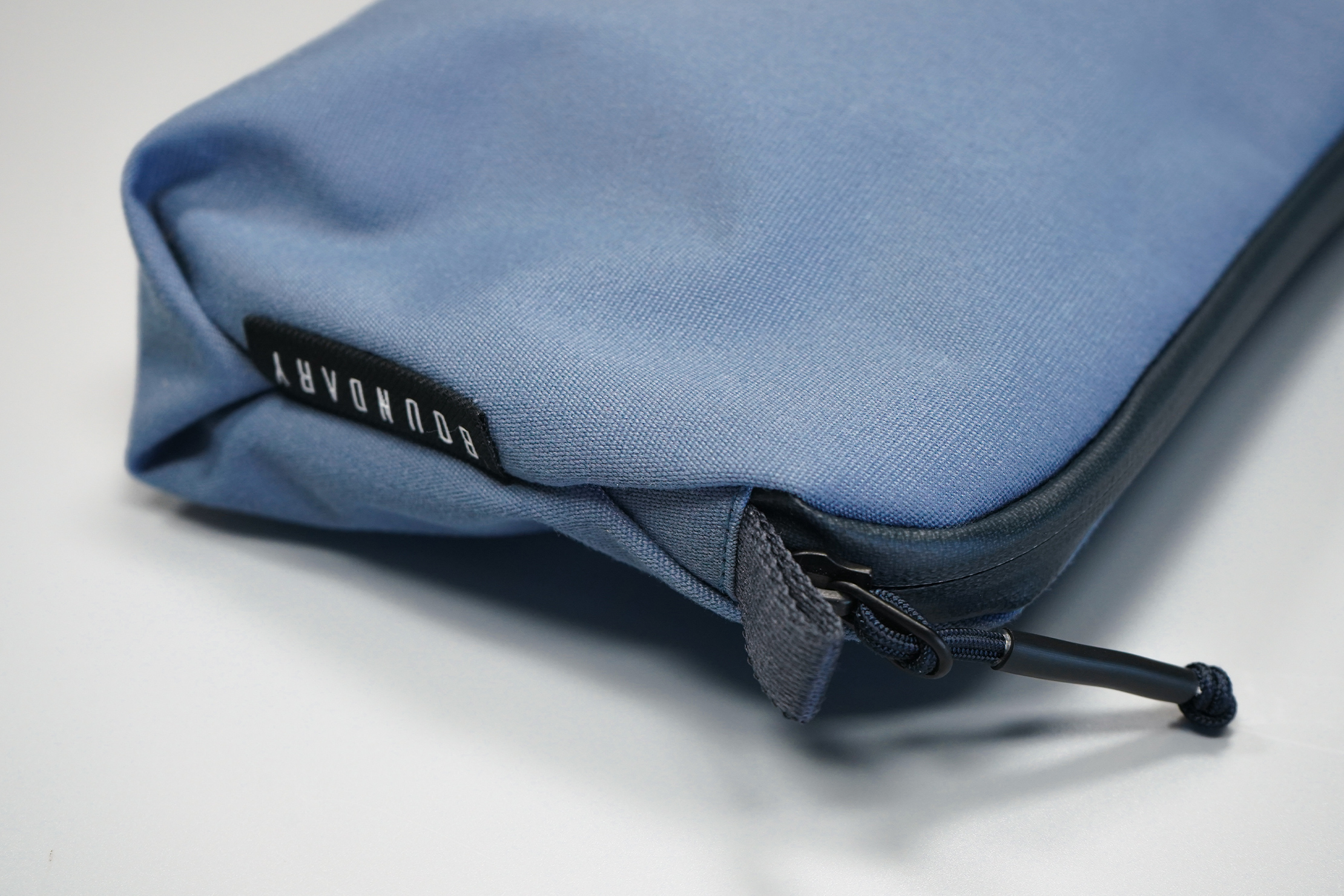 Boundary Supply Rennen Recycled Pouch | Material, branding, and zipper
