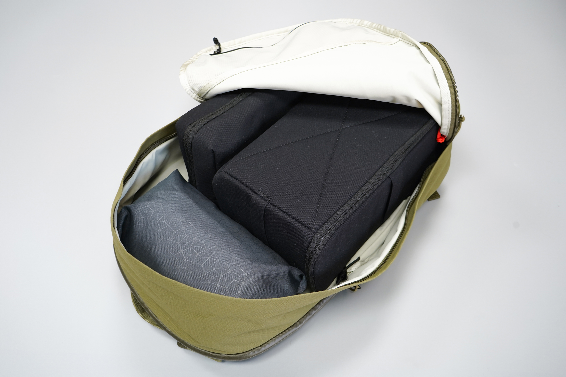 Moment MTW Backpack | MTW Camera Insert inside the main compartment