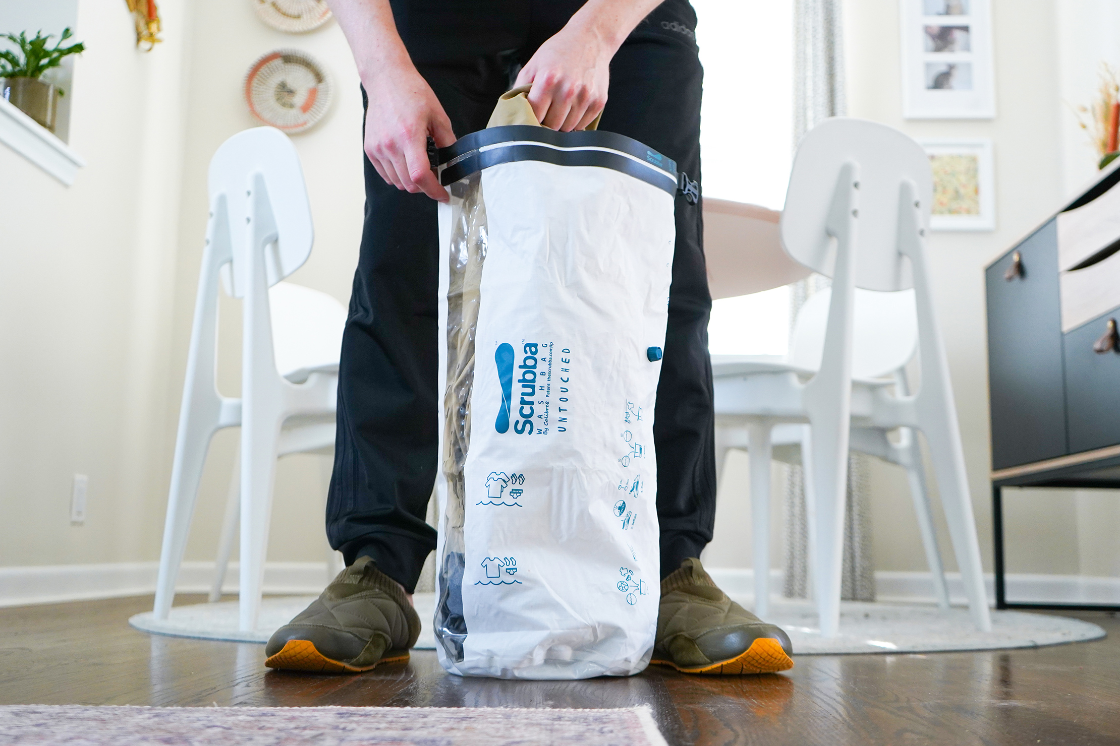 The Scrubba Wash Bag: A Portable Washing Machine, in Bag Form - Core77