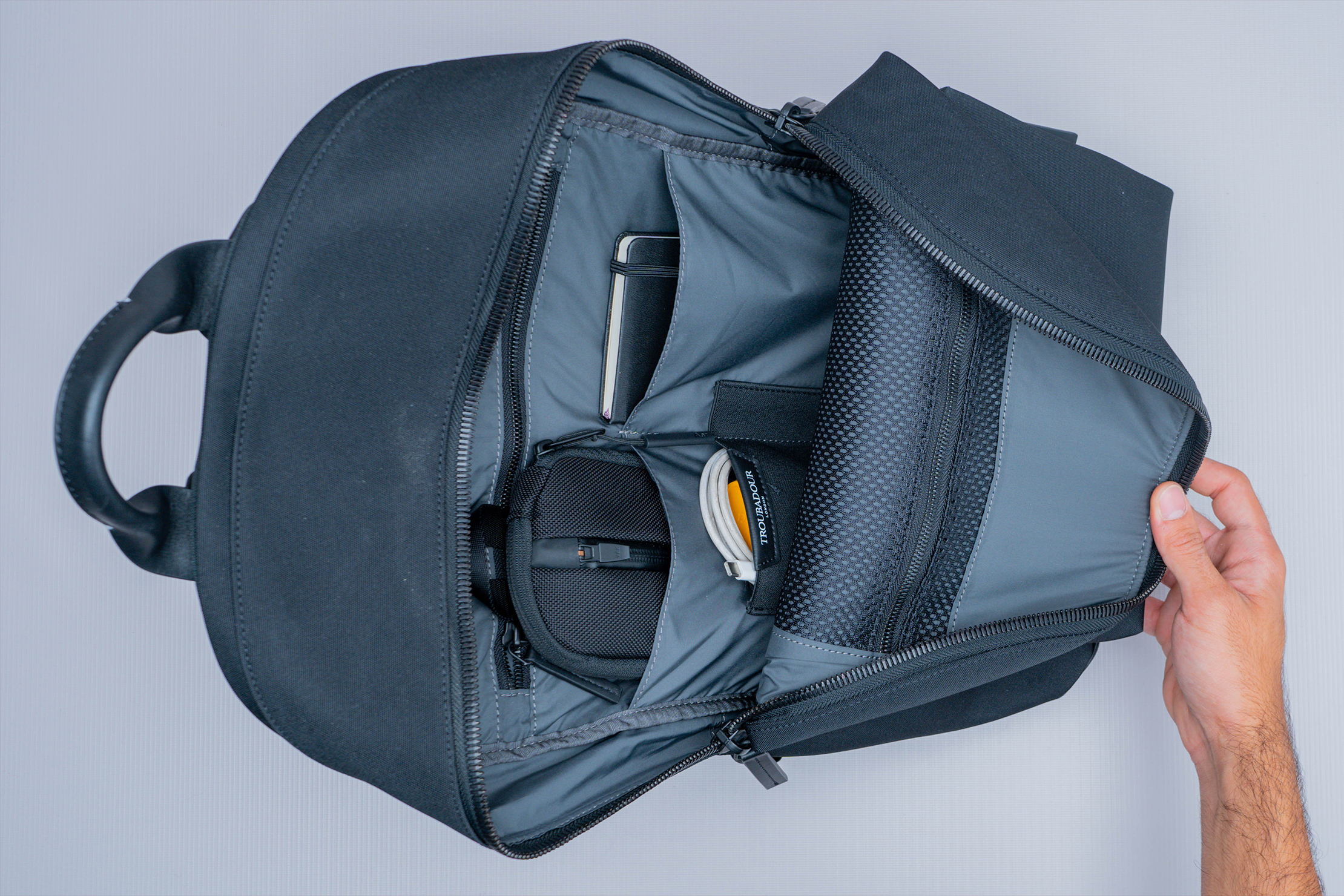 Slipstream Backpack, Lightweight Waterproof Fabric, Troubadour Goods