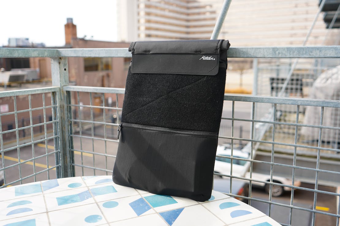 Matador Laptop Base Layer | Using the bag in Detroit.