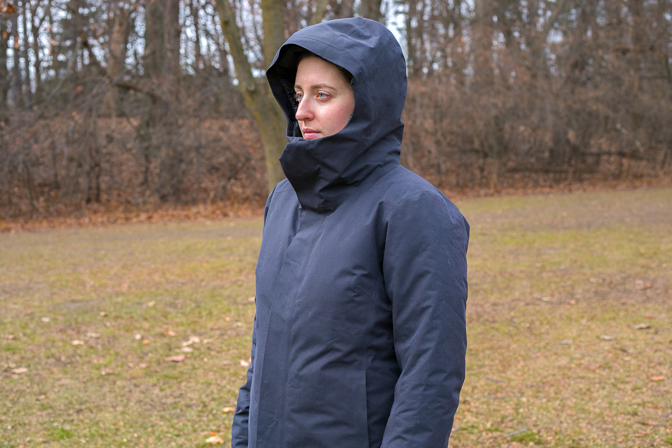 Arc'teryx Patera Parka | Fully Zipped With Hood Up