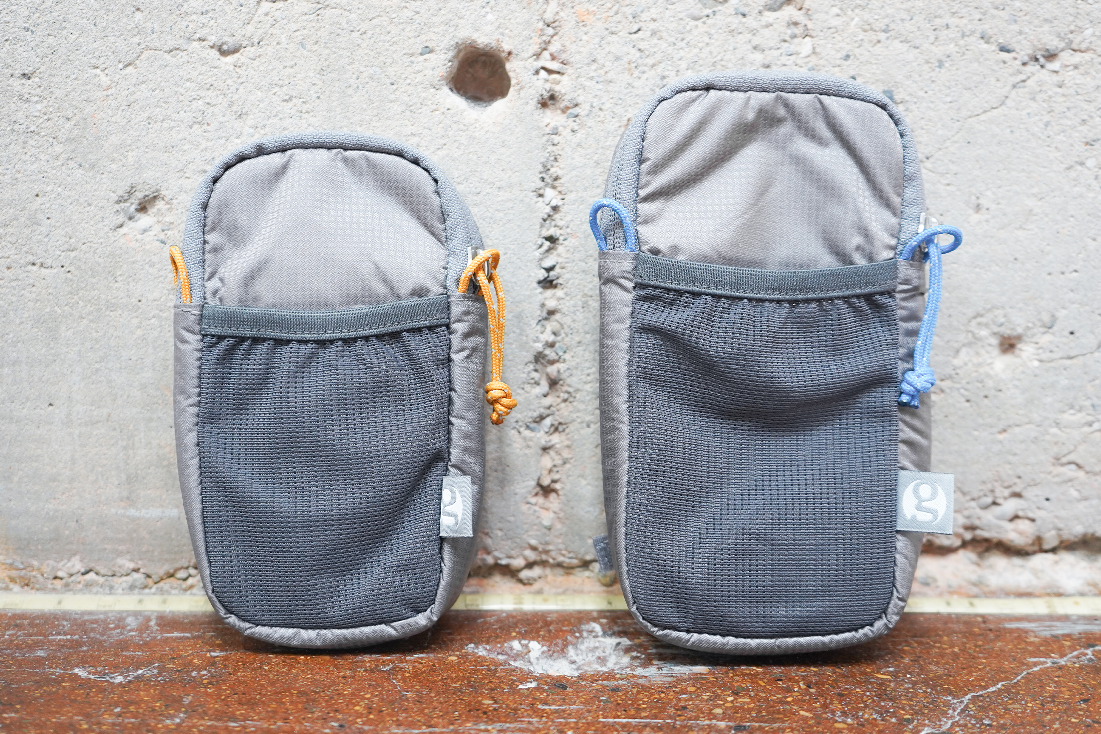 Gossamer Gear Shoulder Strap Pocket | The pouches side by side