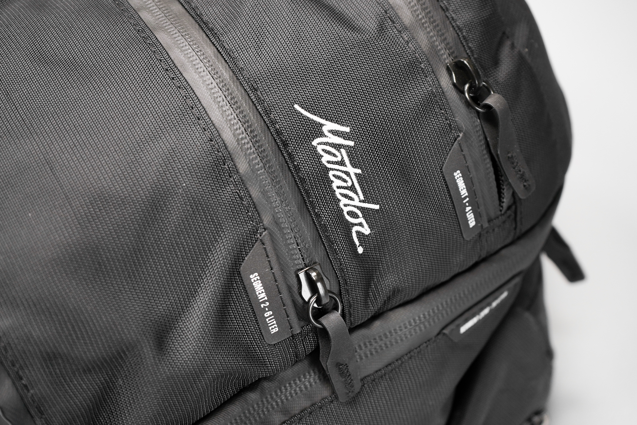 Matador SEG30 Backpack | Material, branding, and zippers