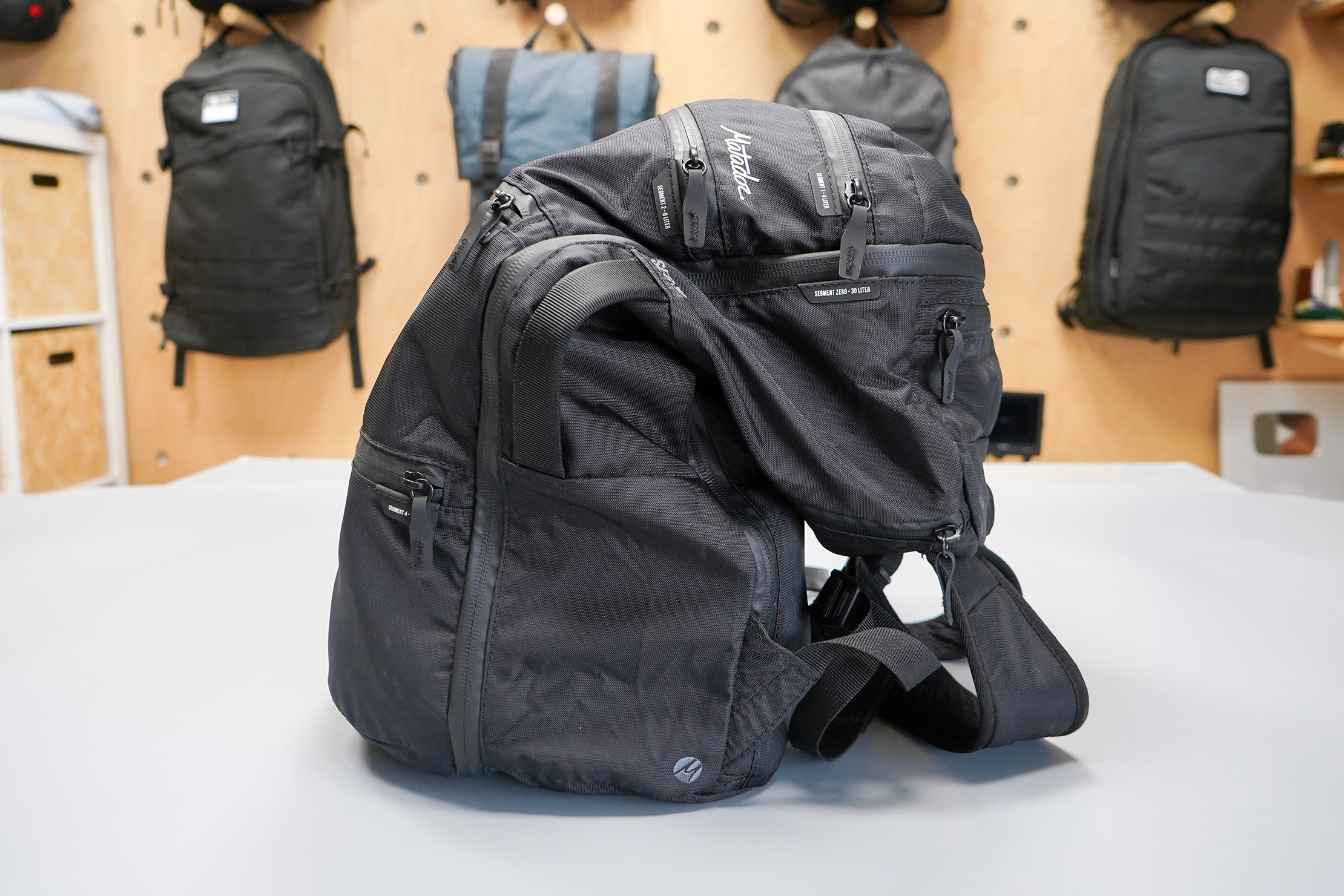 Matador SEG30 Backpack | 8-liter compartment not utilized