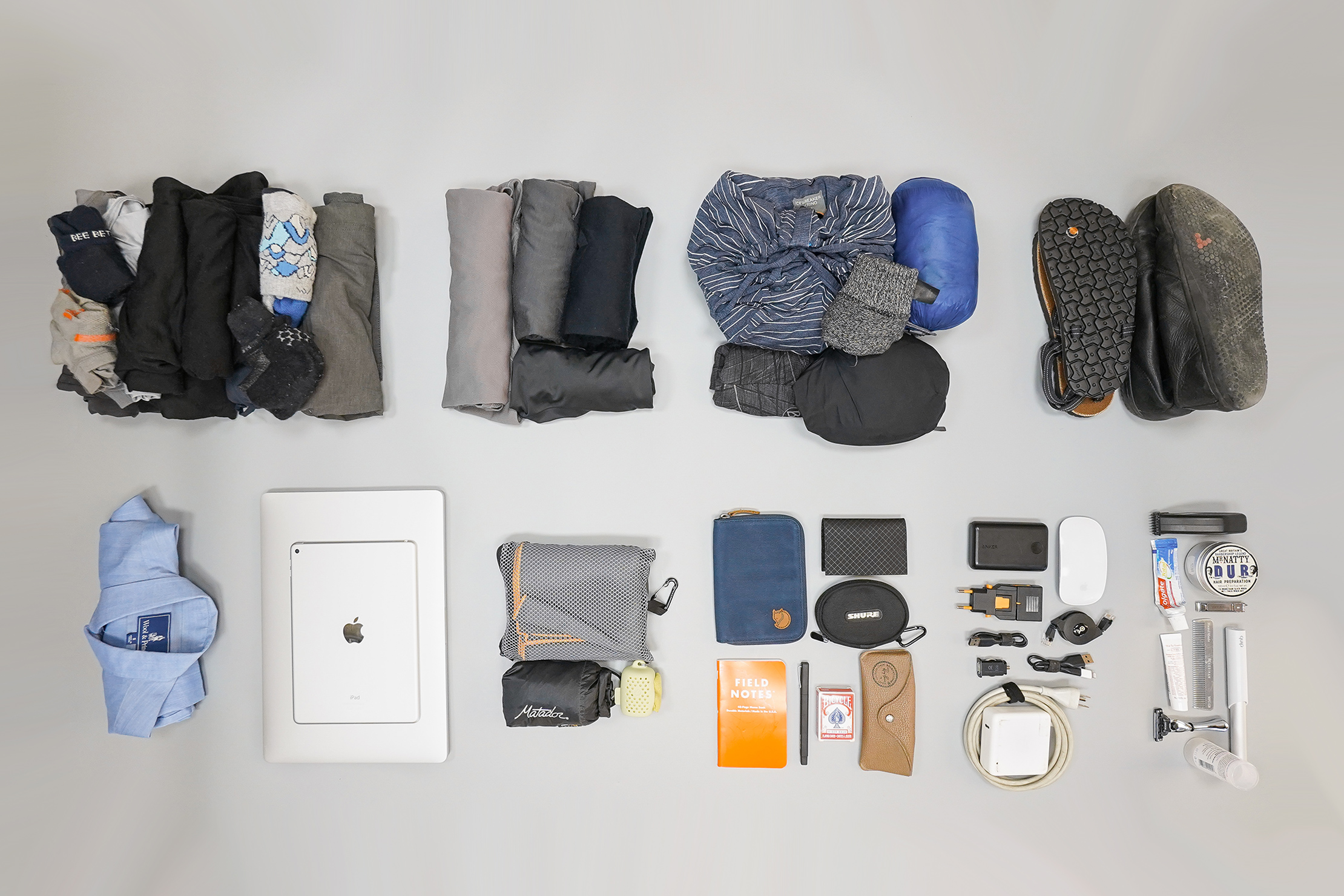 How To Pack a Carry-on Organized Into Piles