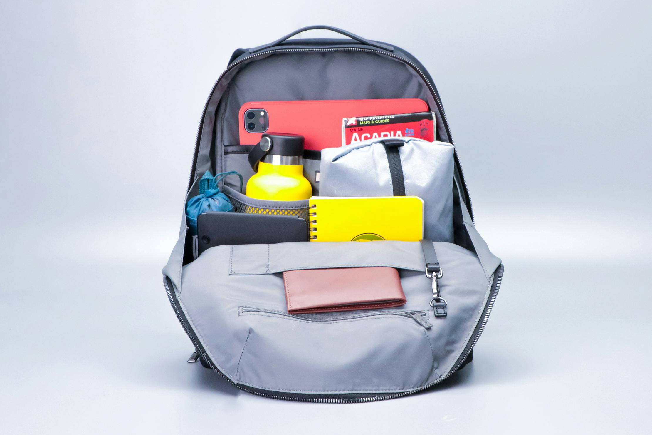 small zip backpack