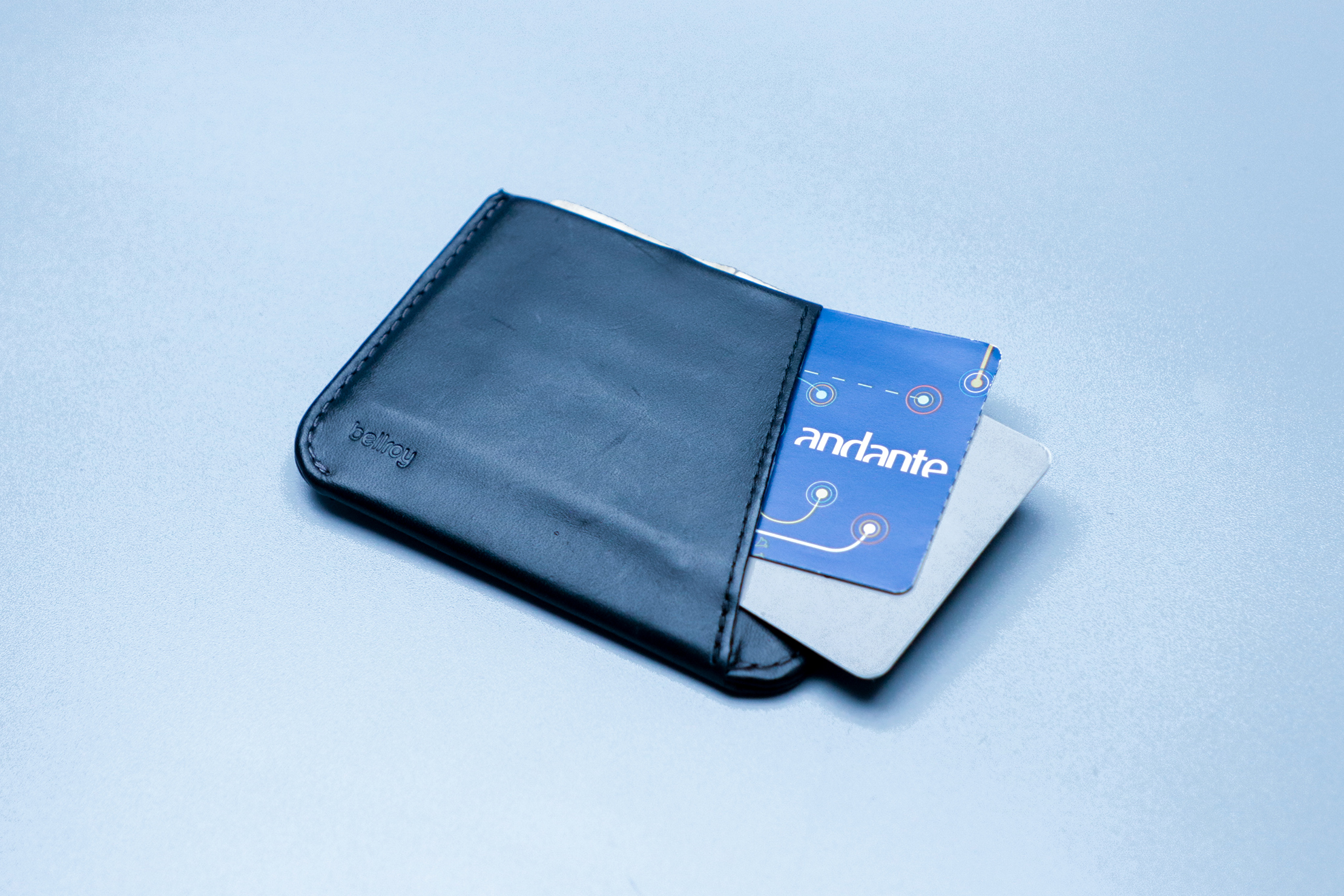 Bellroy Micro Sleeve Filled with Cards