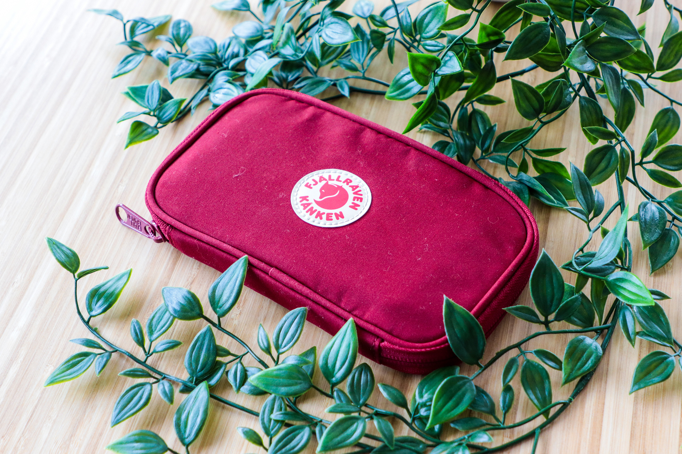 Fjallraven Kanken Travel Wallet With Plants