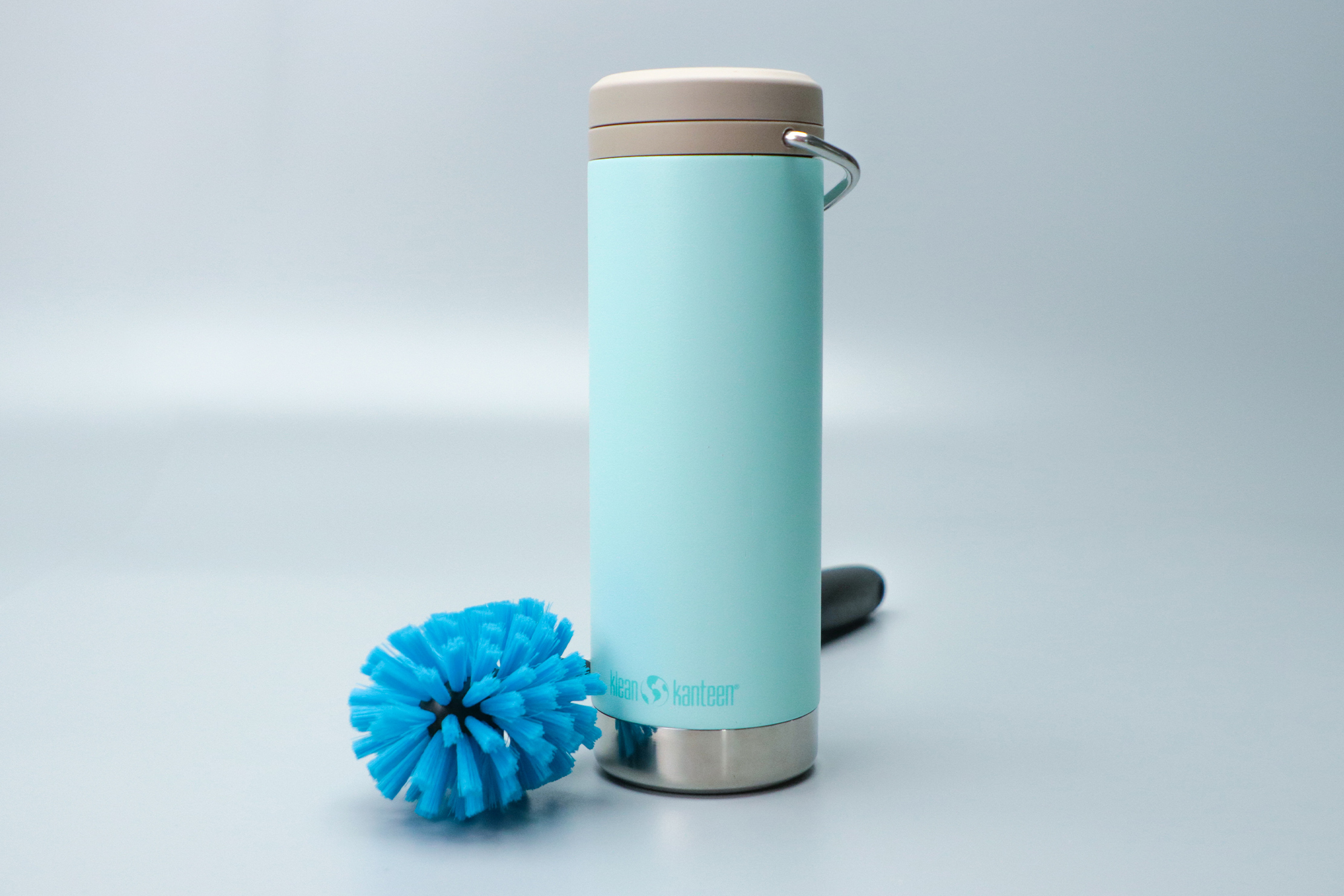 Klean Kanteen TKWide 32oz Bottle with Twist Cap Blue Tint