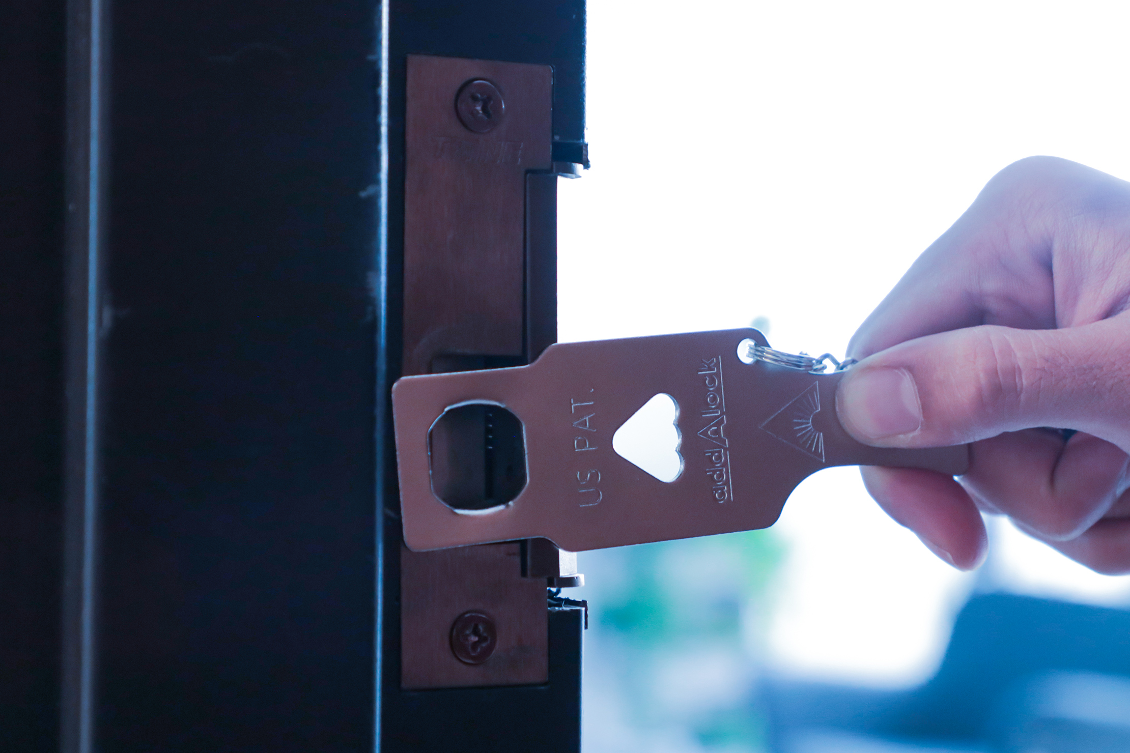 Addalock®: Portable Door Lock