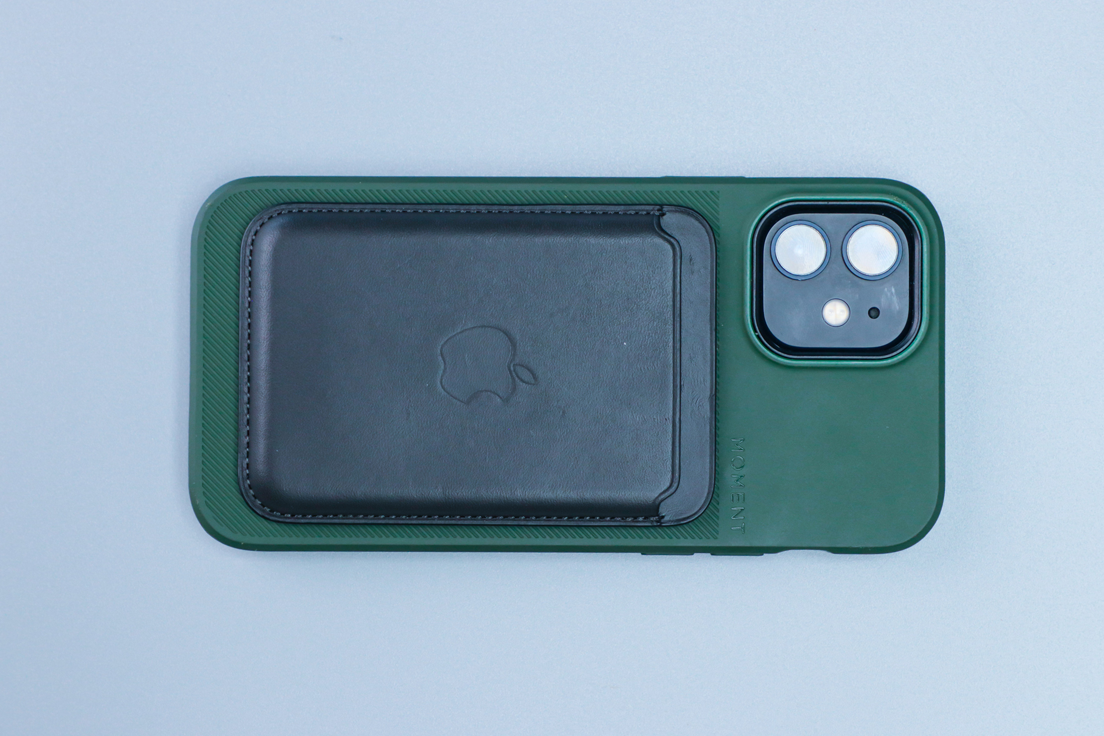 MagSafe Green Leather Wallet