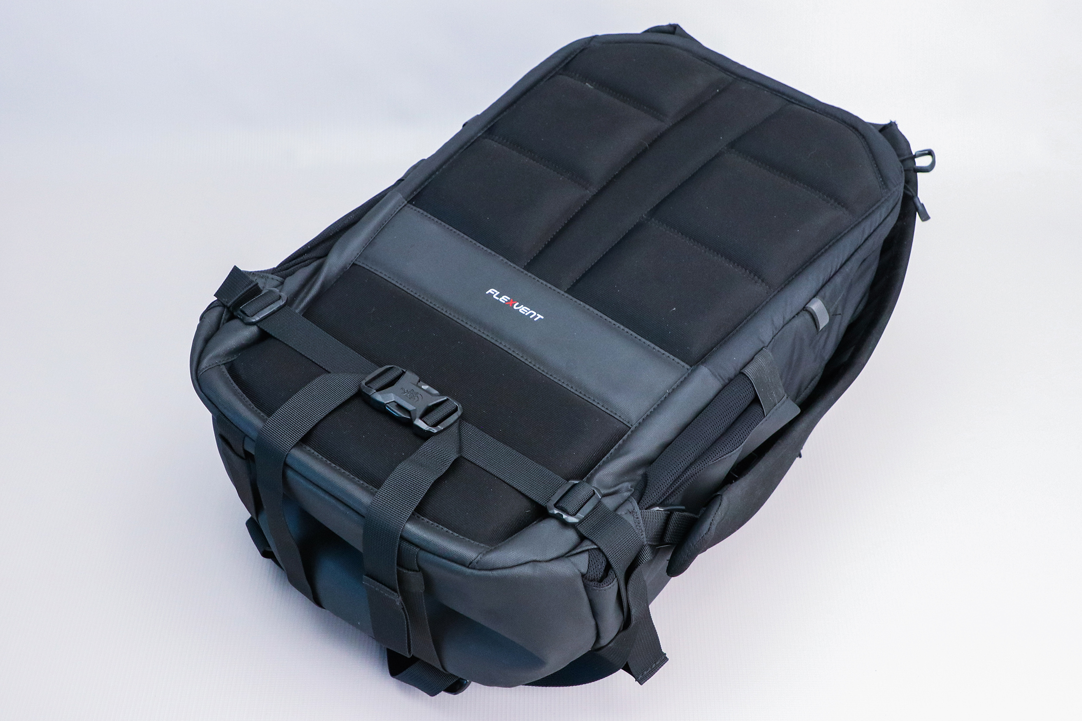 The North Face Surge Backpack back panel