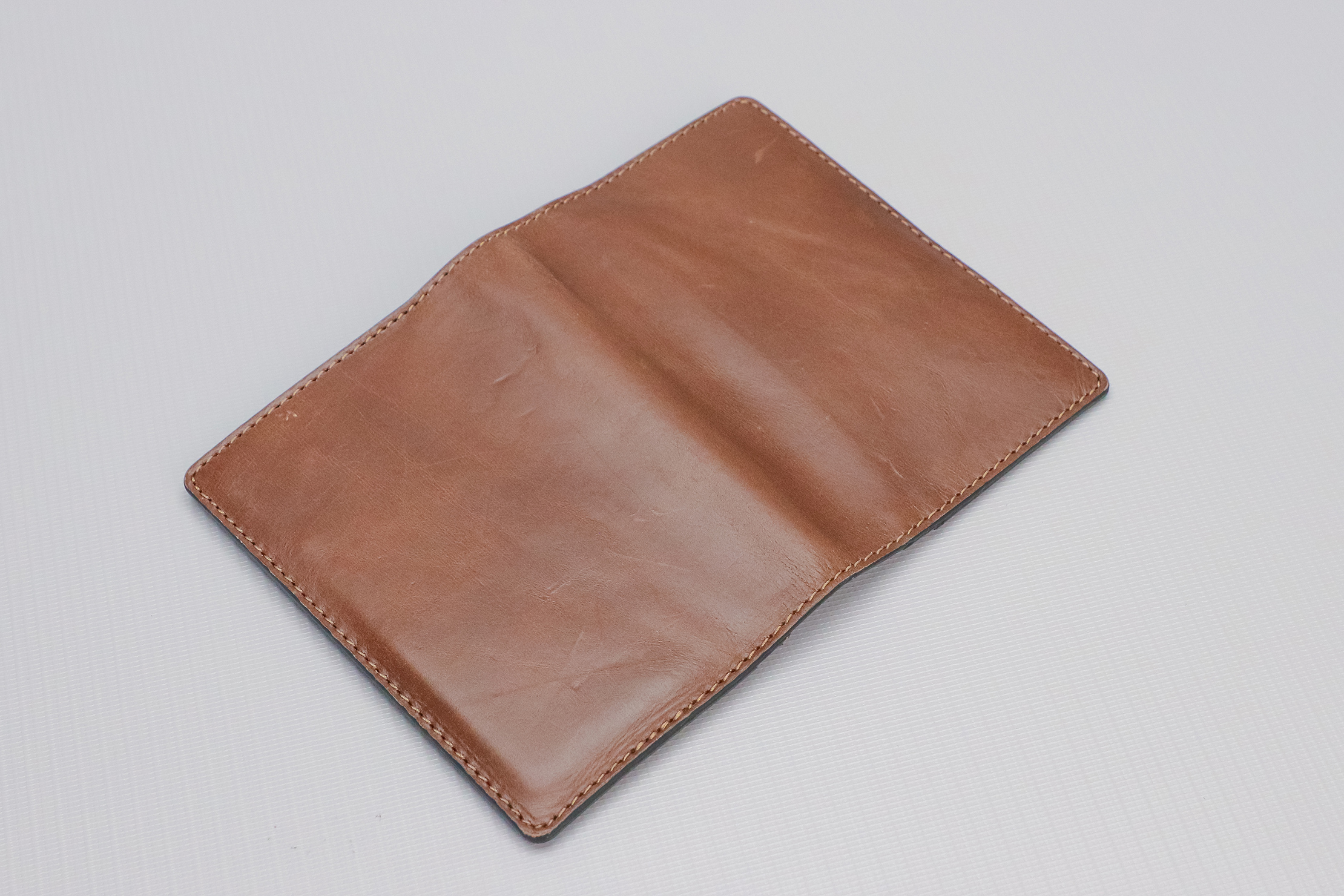 Nomad Goods Traditional Passport Wallet Flipped Upside Down