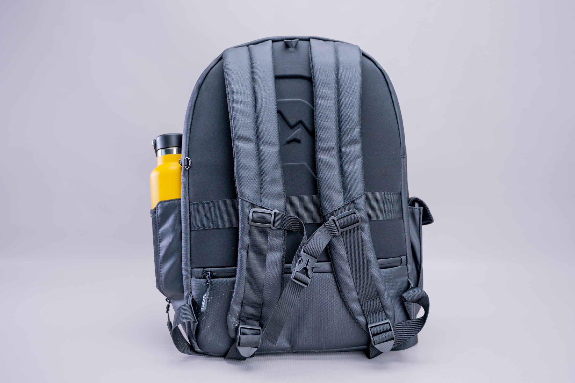 The Ridge Commuter Backpack Weatherproof Water Bottle Back Studio
