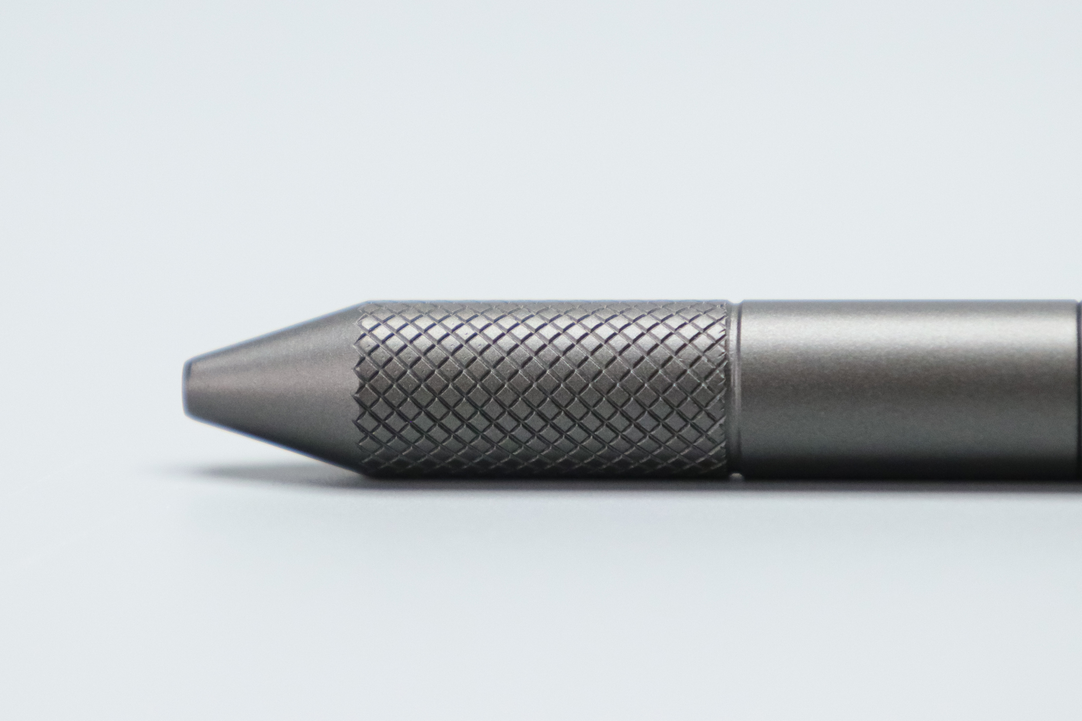 The Ridge Bolt Action Pen textured grip