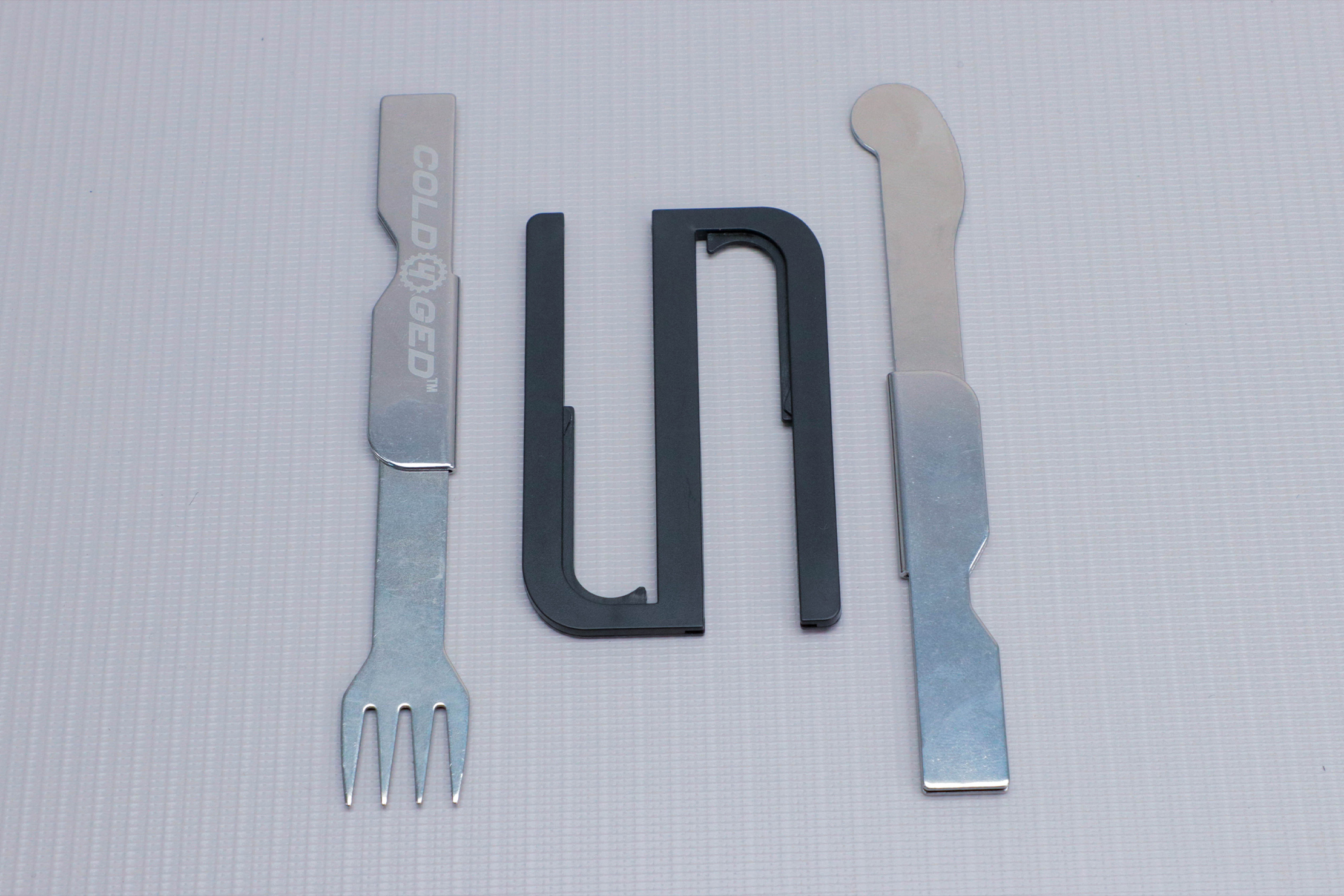 Cold4ged Forkanife Travel Set Card Fork And Knife