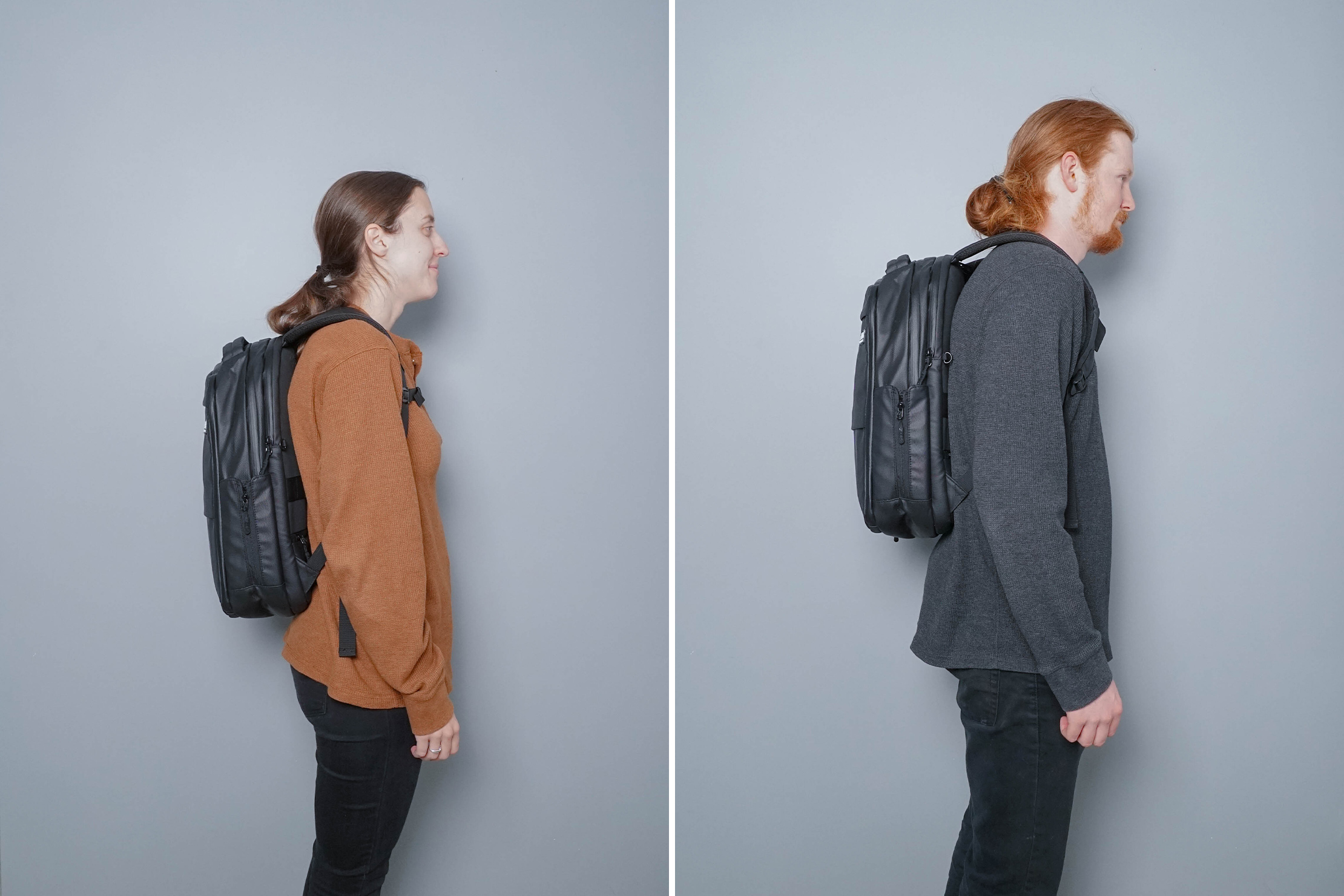 The Ridge Commuter Backpack Weatherproof Side-By-Side