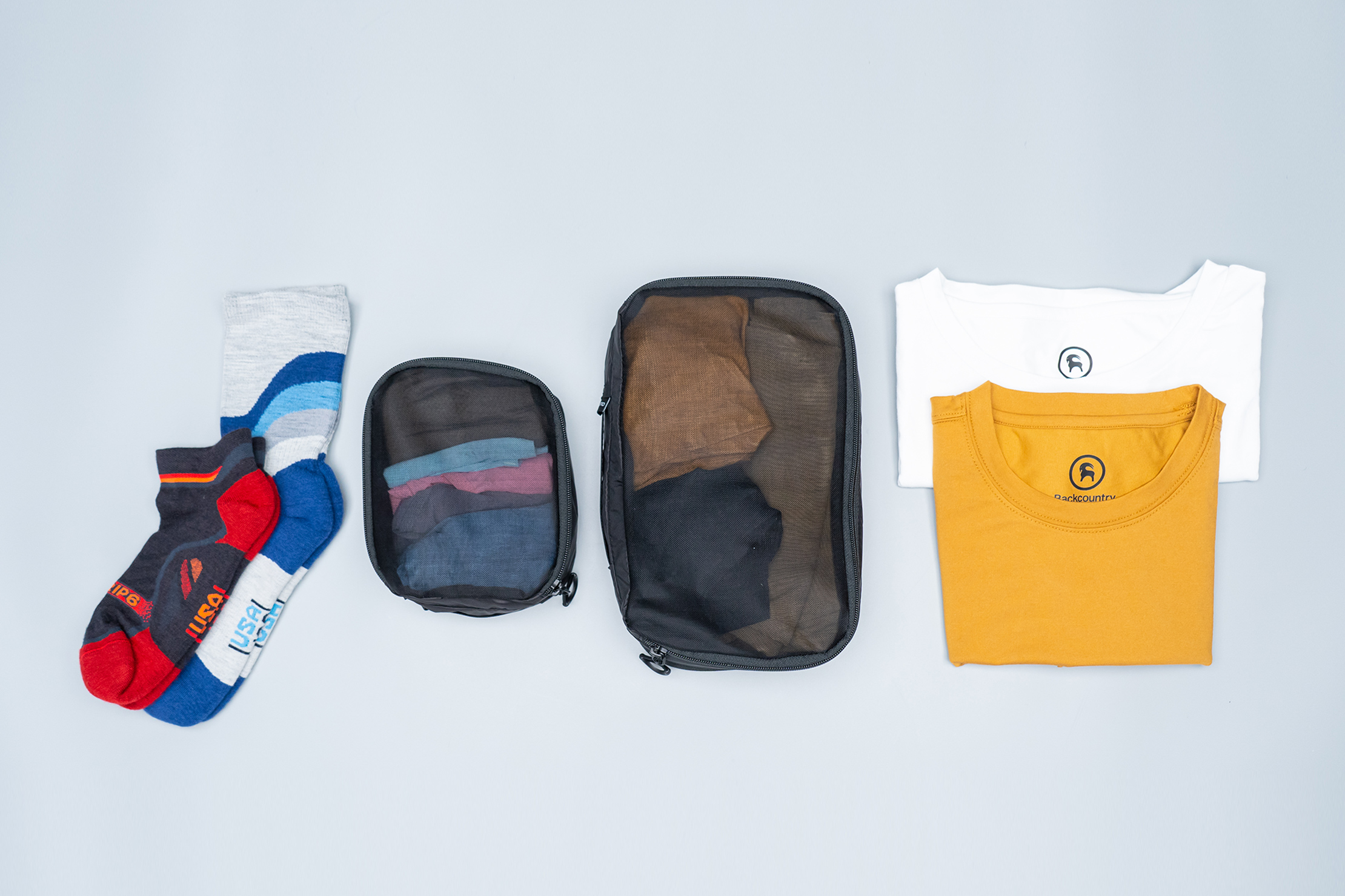 WANDRD Packing Cubes Flat Lay 2