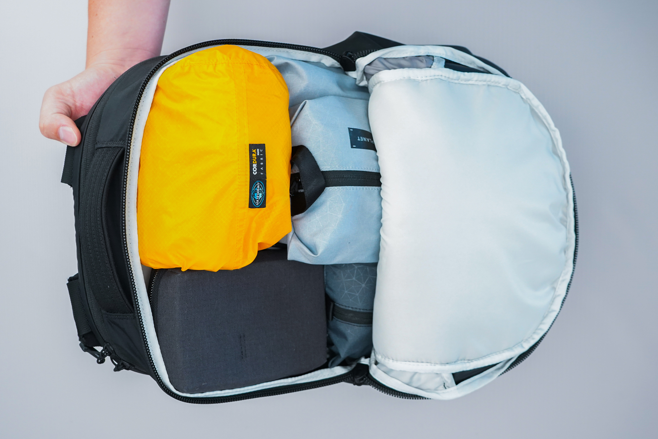 The North Face Surge Backpack main compartment