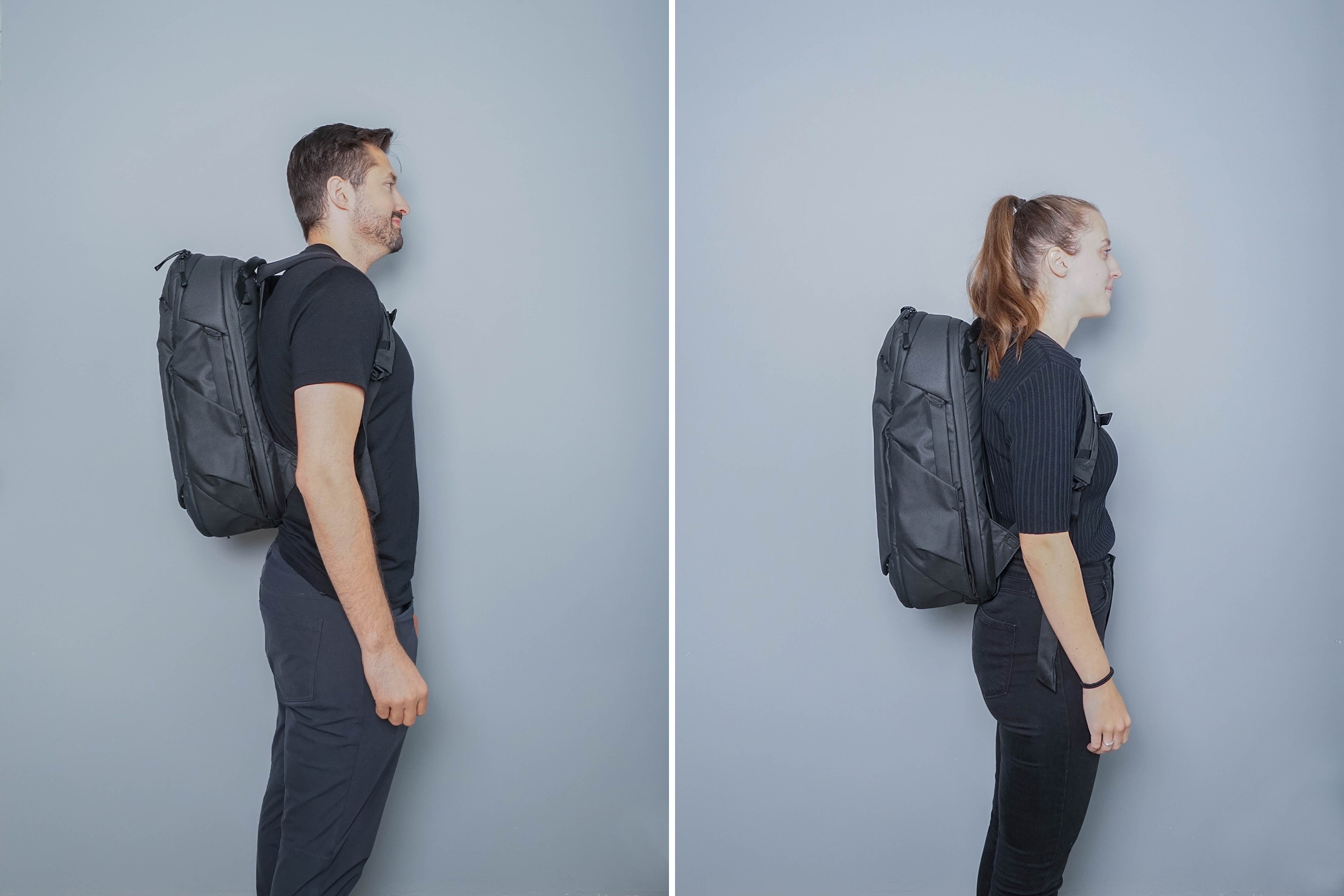 Peak Design Travel Backpack 30L Side By Side